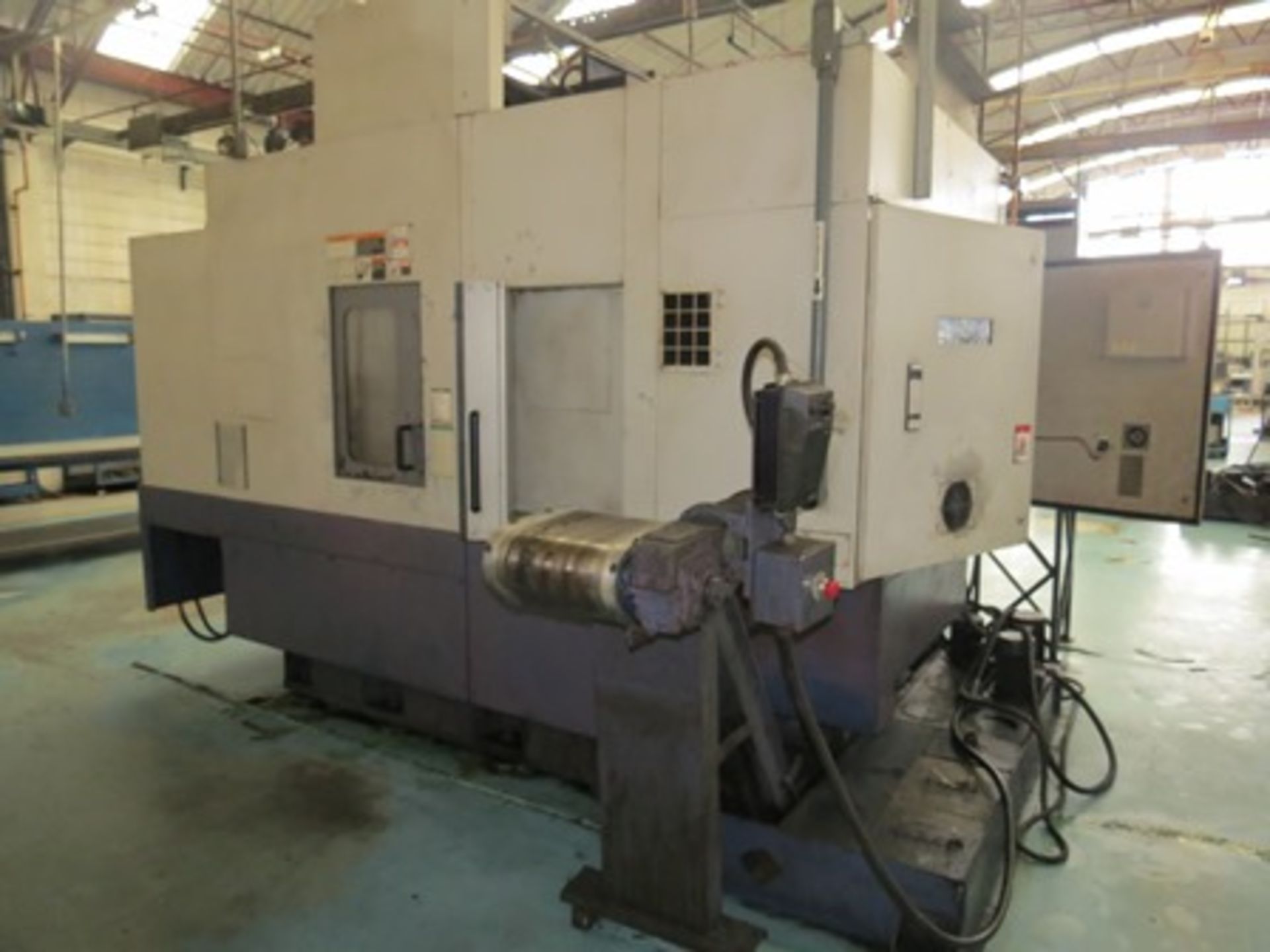 2000 Mori Seiki CNC Machining Center, Model GV503 167, with 30 tool carrier carousel, double pal … - Image 11 of 11