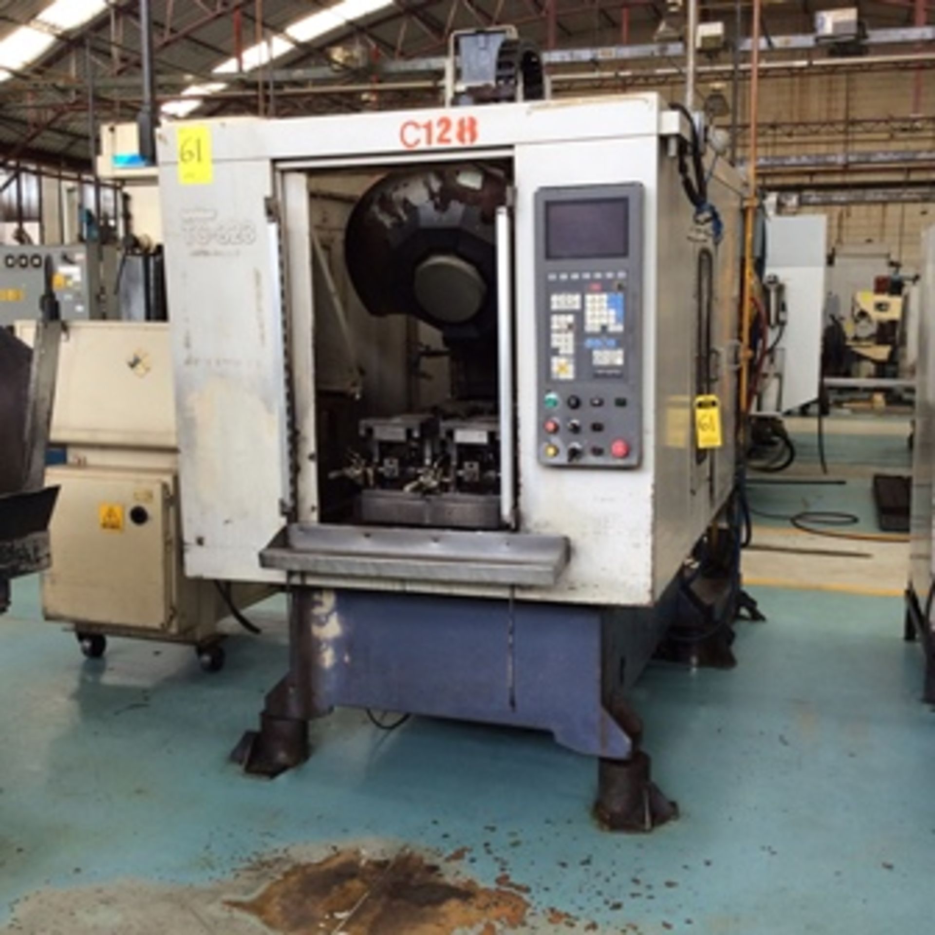 Brother CNC Tapping Center, model TC-323 series 111162, with 10 tool changer, double pallet, saf …
