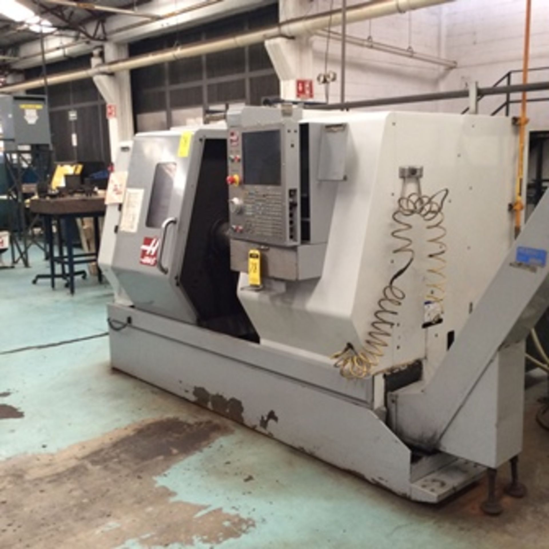 2009 Haas CNC Lathe, model: SL20B series 3084759, MFG: 05/09, voltage 195/260, 30 Hp Big Bore wi … - Image 9 of 9