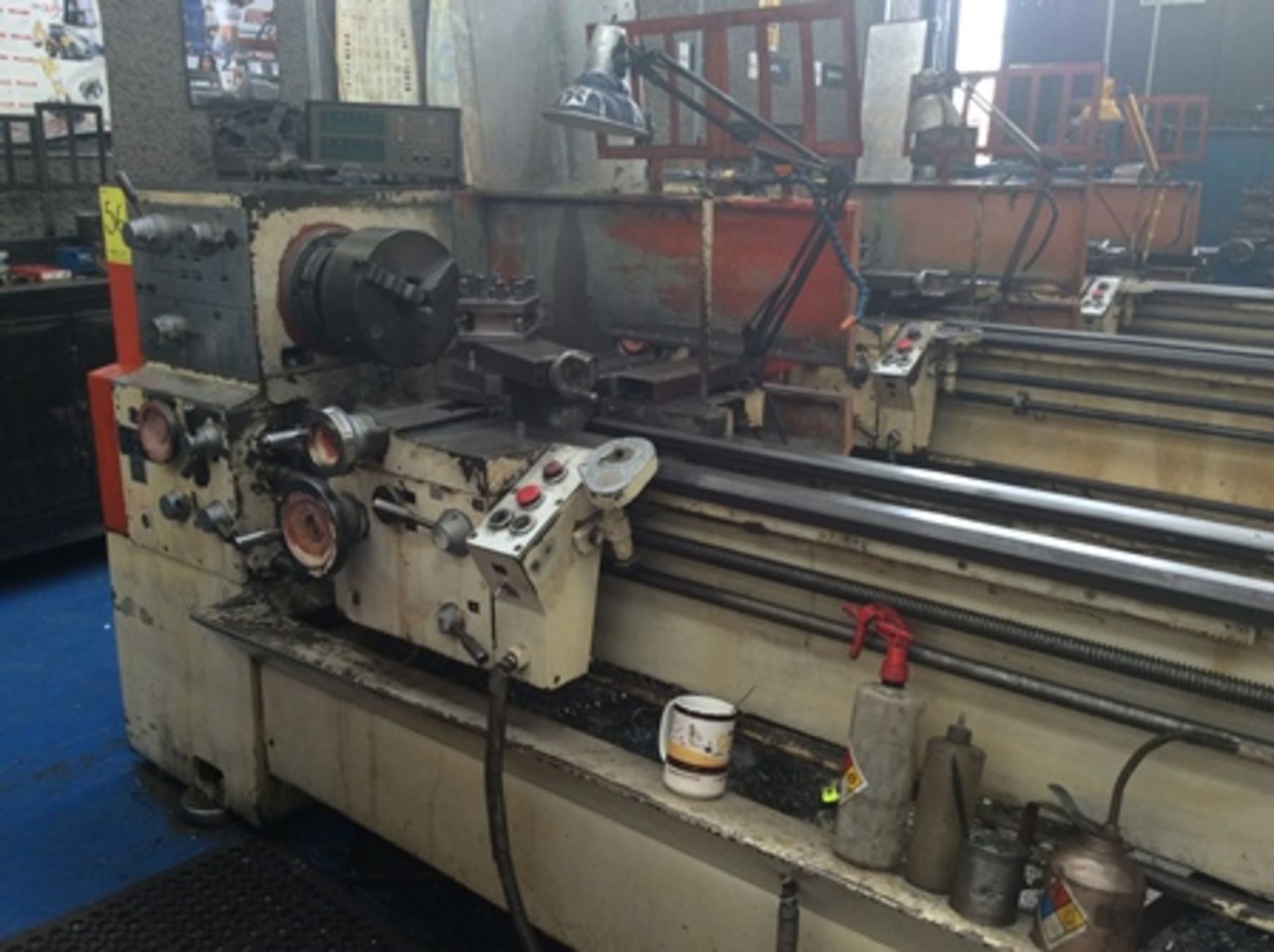 Fanamher lathe, model TB-180 series 11611005, 8" Swing and 1.50 m between Centers includes Mitut … - Image 4 of 10