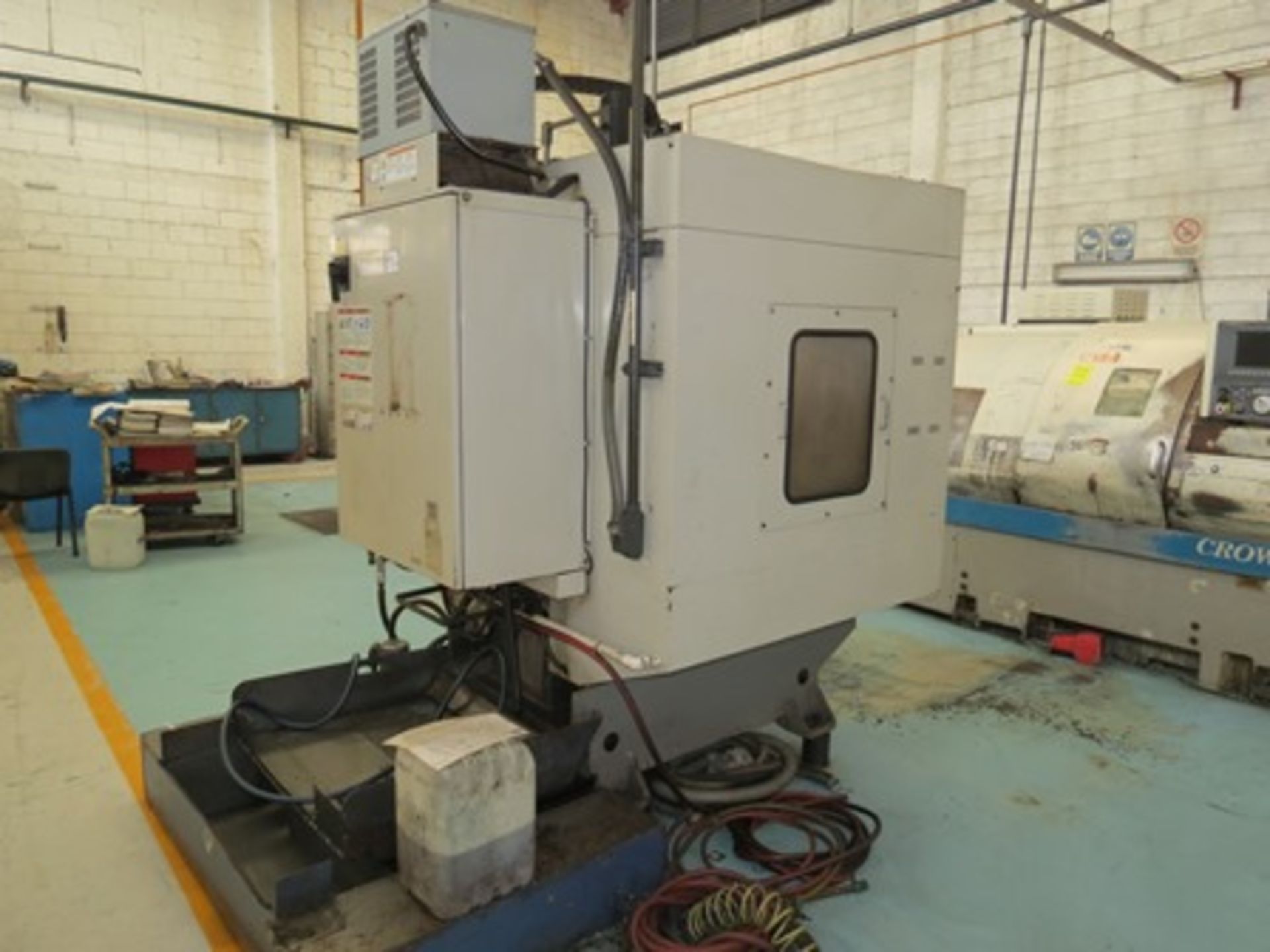 Brother CNC Tapping Center, model TC-229 112630 series with 14 tools turret and chip collector … - Image 4 of 11