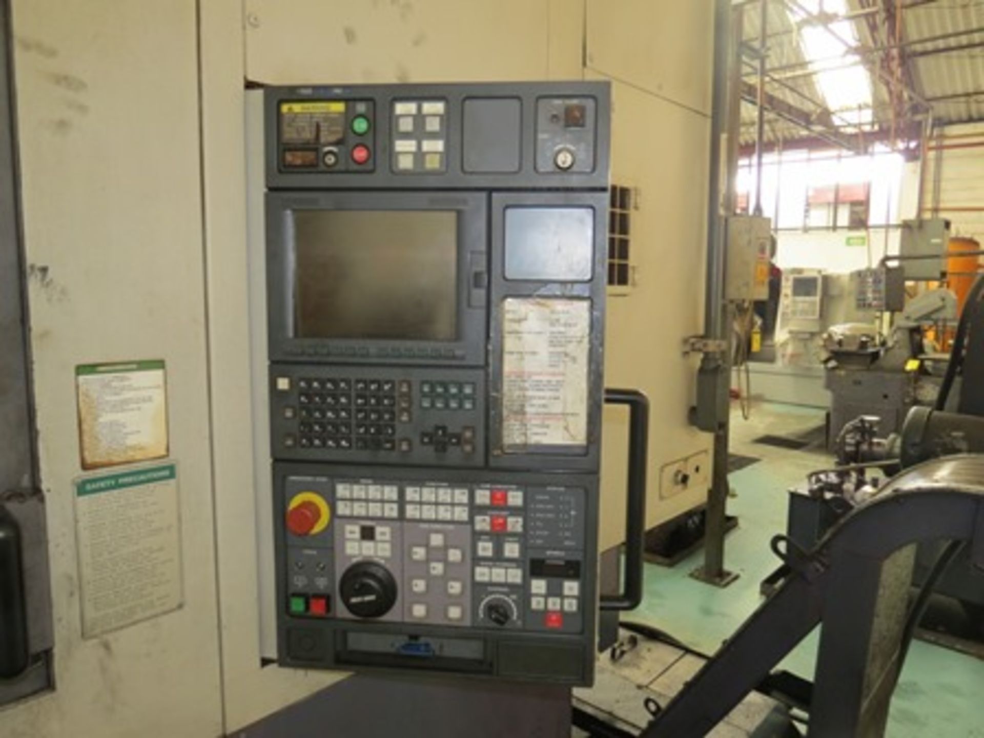 2000 Mori Seiki CNC Machining Center, Model GV503 167, with 30 tool carrier carousel, double pal … - Image 6 of 11