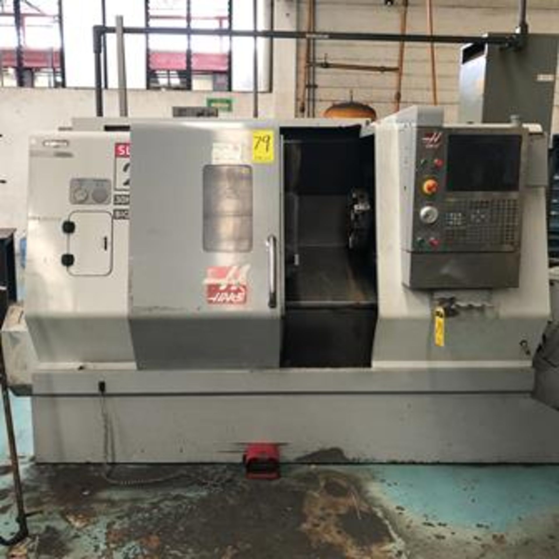 2009 Haas CNC Lathe, model SL20B series 3084803 , MFG: 05/09 voltage 195/260, 30 Hp Big Bore wit …