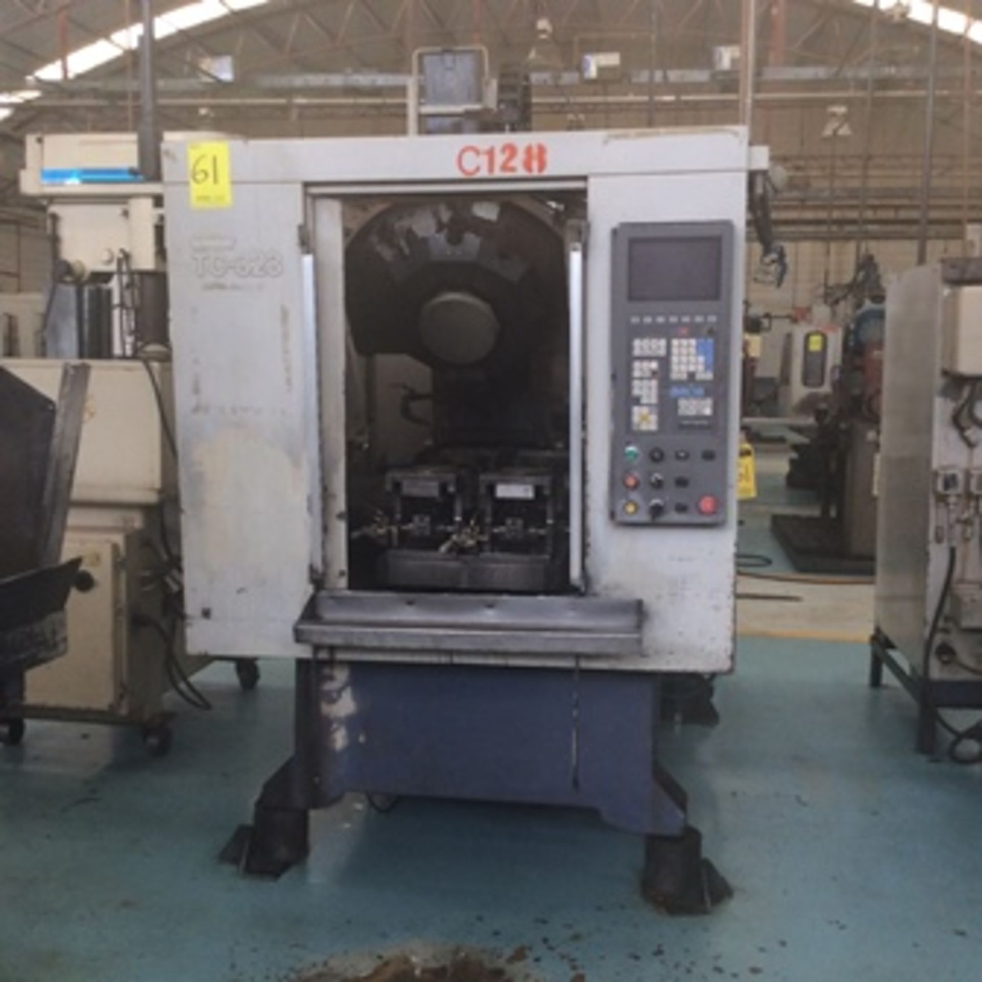 Brother CNC Tapping Center, model TC-323 series 111162, with 10 tool changer, double pallet, saf … - Image 3 of 12