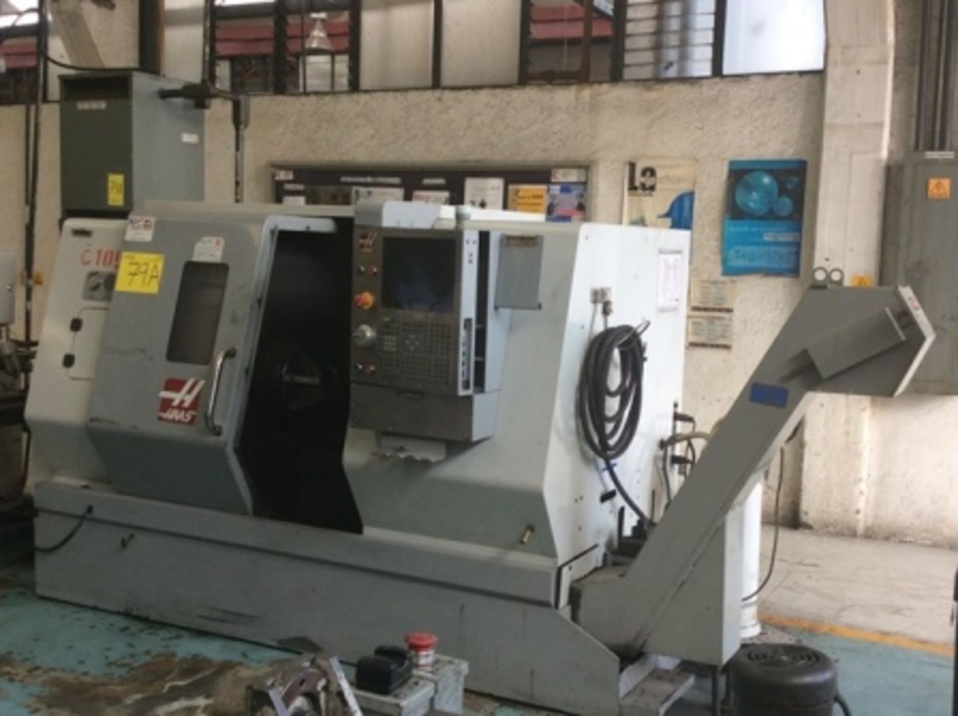 2009 Haas CNC Lathe, model SL20B series 3084722, MFG: 05/09 voltage 195/260, 30 Hp Big Bore with … - Image 17 of 30