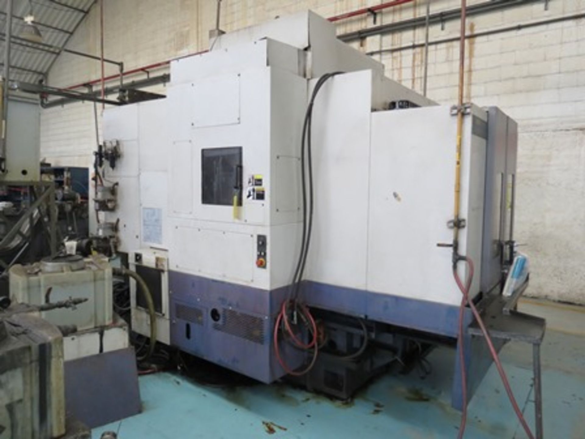 2000 Mori Seiki CNC Machining Center, Model GV503 167, with 30 tool carrier carousel, double pal … - Image 3 of 11