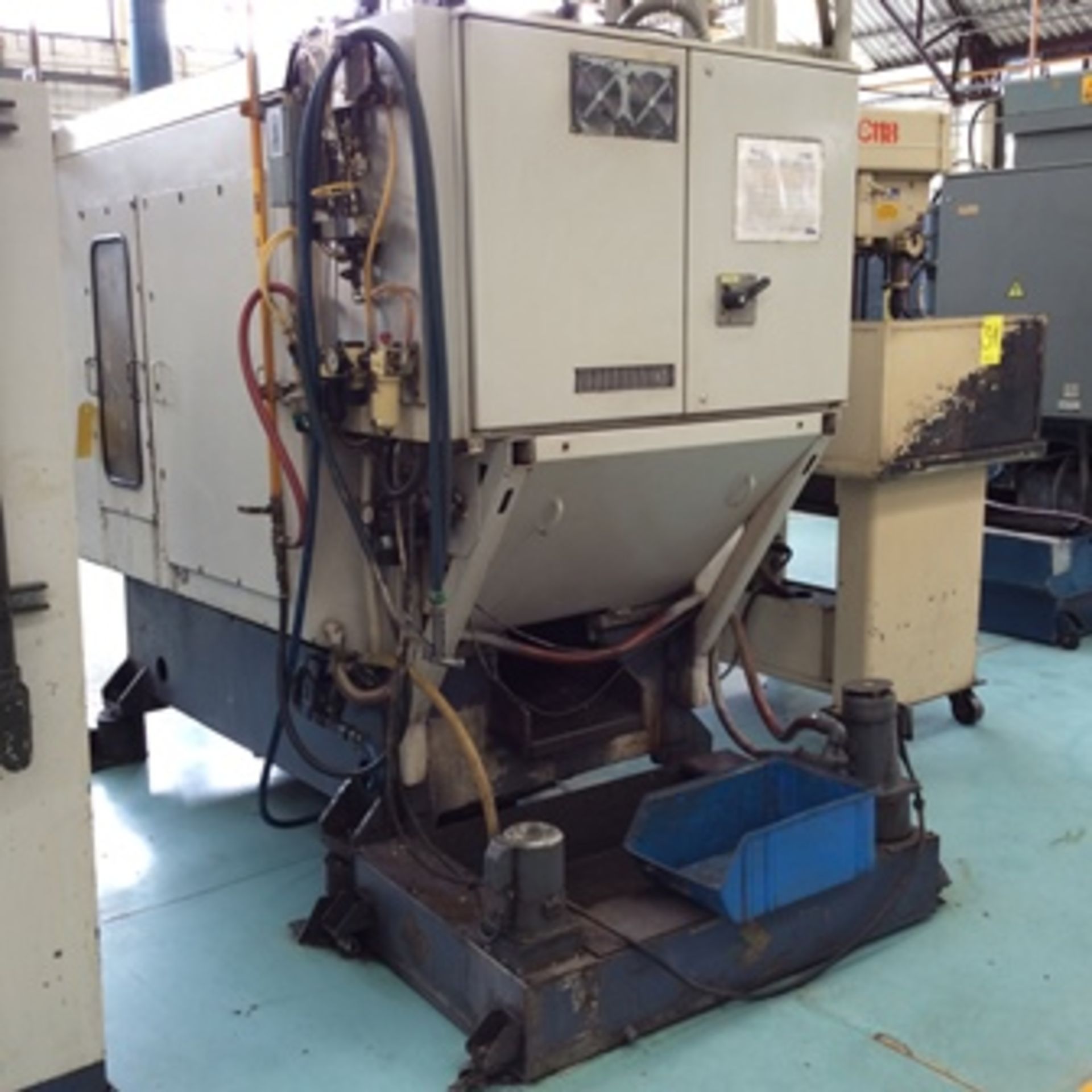 Brother CNC Tapping Center, model TC-323 series 111162, with 10 tool changer, double pallet, saf … - Image 10 of 12