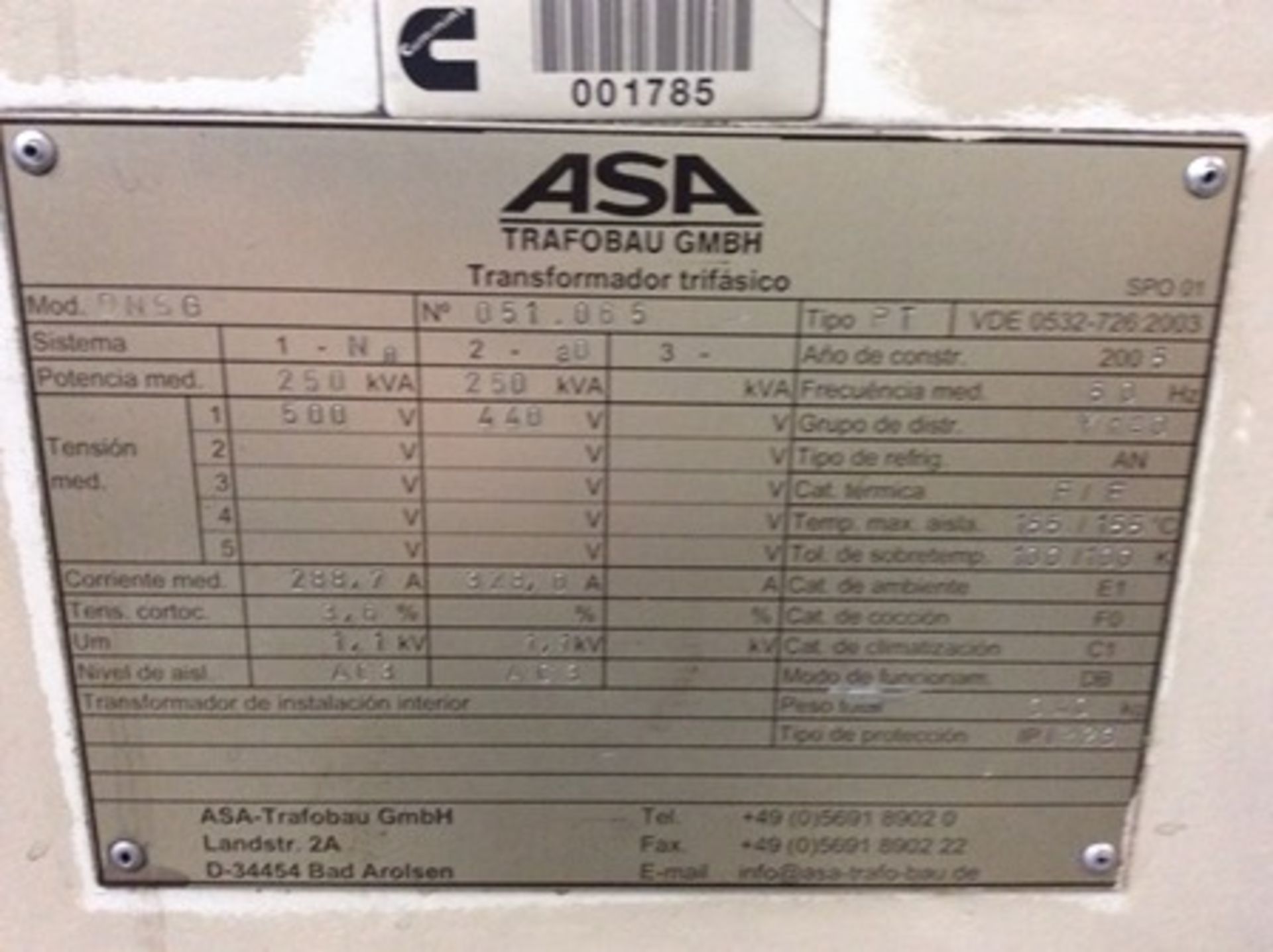 Maquina para tratamiento térmico por inducción marca SMS Elotherm modelo KWH 1500/240 serie 401.182 - Image 21 of 31