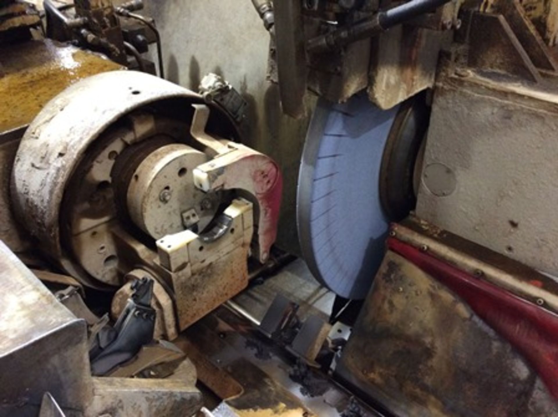 Rectificadora cilíndrica de una sola rueda abrasiva, marca Landis, CNC para el perfilado de las r - Image 7 of 34