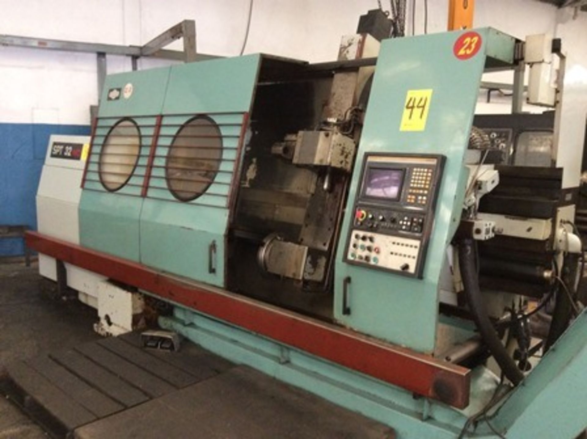 CNC Torno marca Mas mod. SPT 32 Nc serie 122 año 1985, torreta de 6 portaherramientas y torreta par - Image 3 of 19