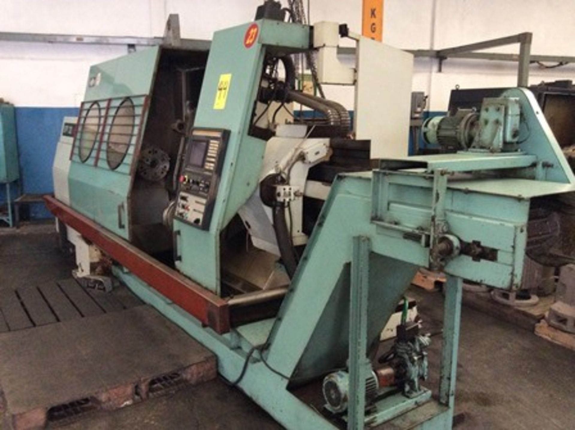 CNC Torno marca Mas mod. SPT 32 Nc serie 122 año 1985, torreta de 6 portaherramientas y torreta par - Image 19 of 19