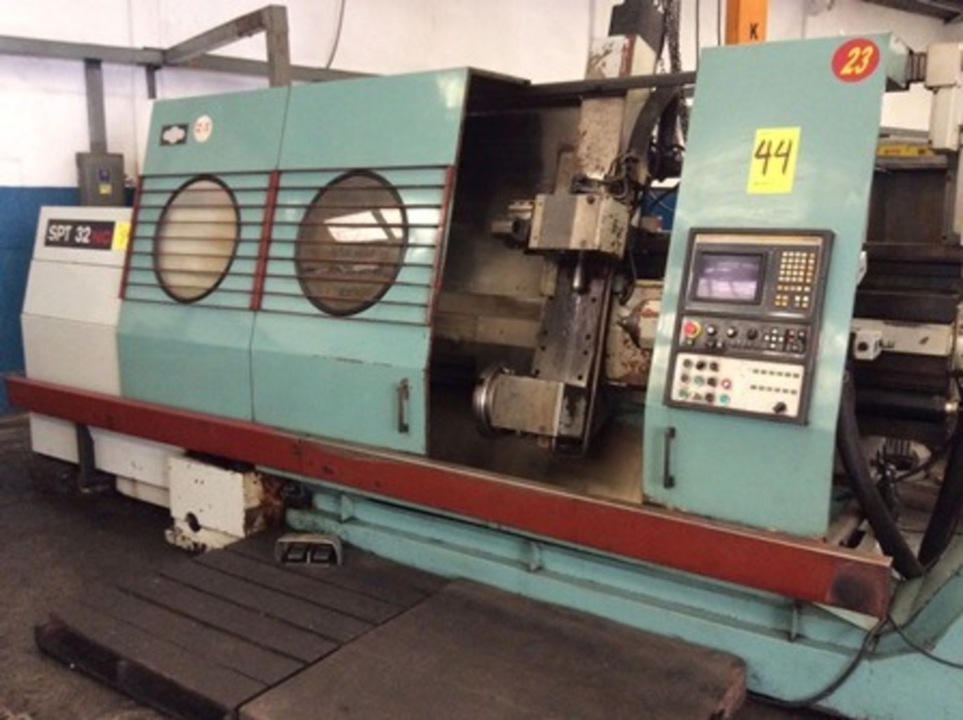 CNC Torno marca Mas mod. SPT 32 Nc serie 122 año 1985, torreta de 6 portaherramientas y torreta par - Image 5 of 19