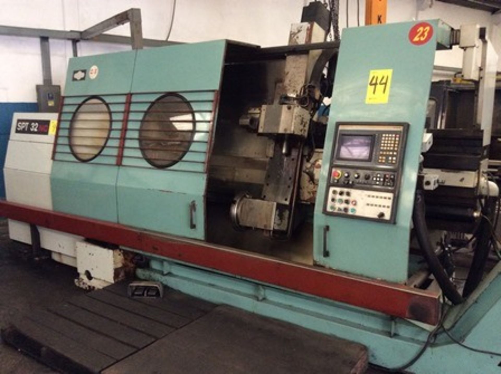 CNC Torno marca Mas mod. SPT 32 Nc serie 122 año 1985, torreta de 6 portaherramientas y torreta par - Image 4 of 19