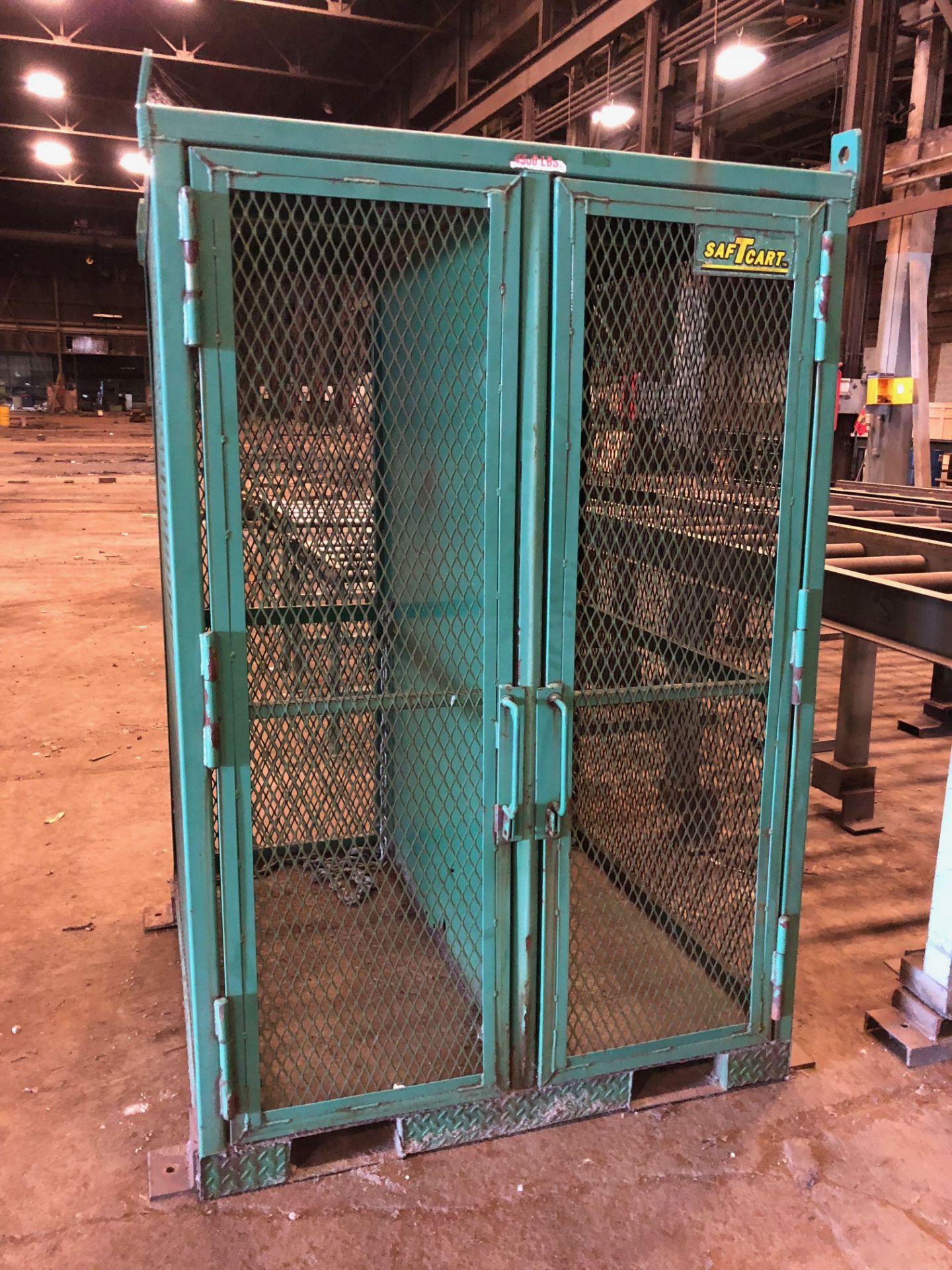 Metal Bottle Cage (Green)