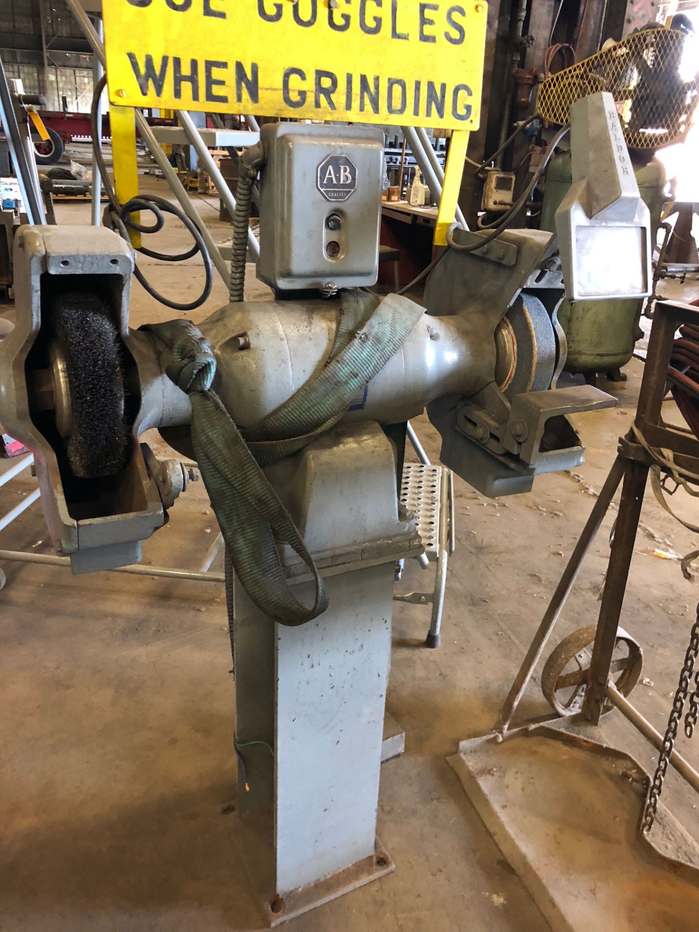 Baldor Industrial Double Pedestal Grinder