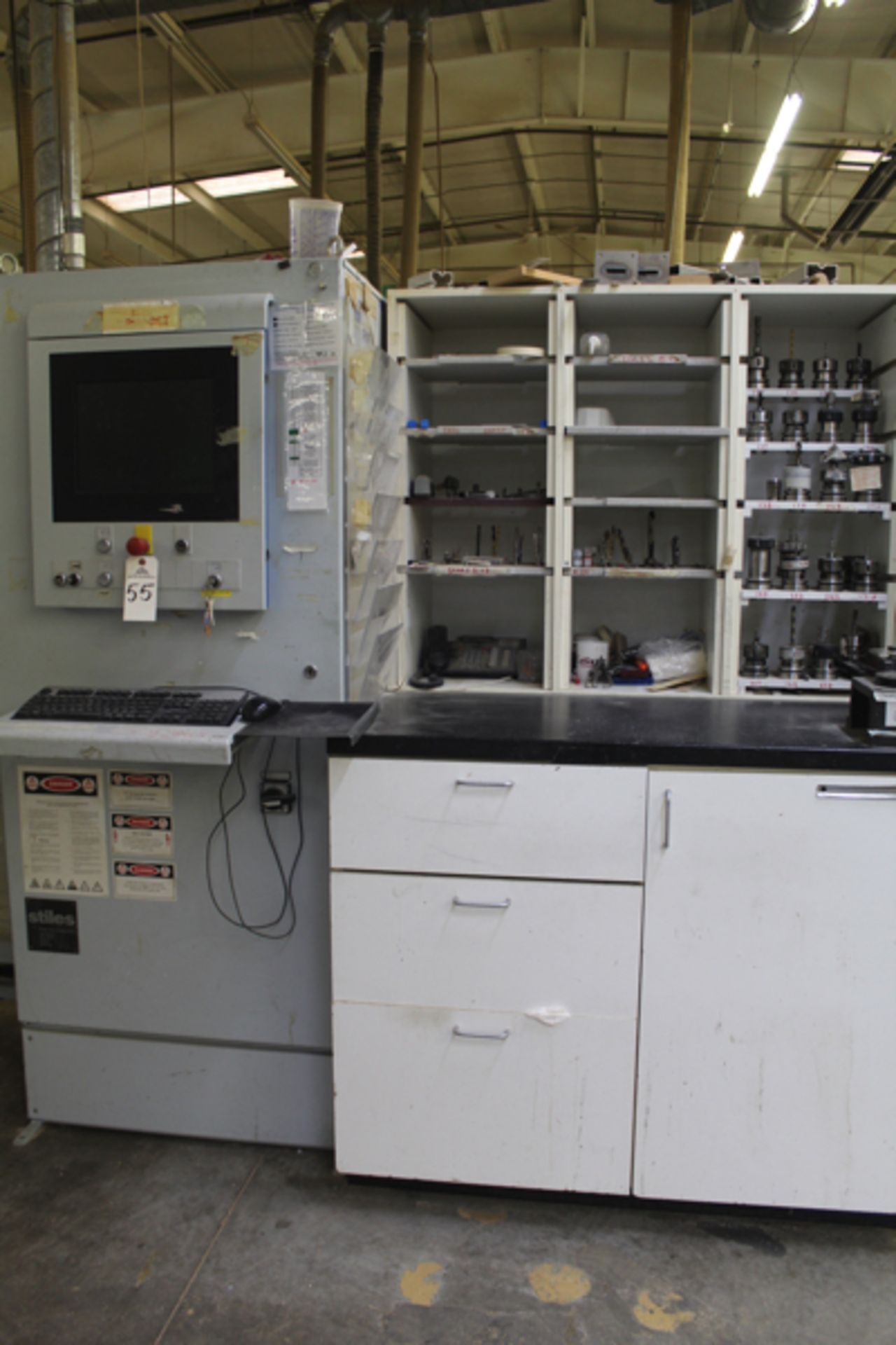 2004 Weeke CNC Router Machine, M# OPTIMAT BHP 200, S/N 0-250-17-0569, W/ Tooling | Rigging Price: $ - Image 2 of 13