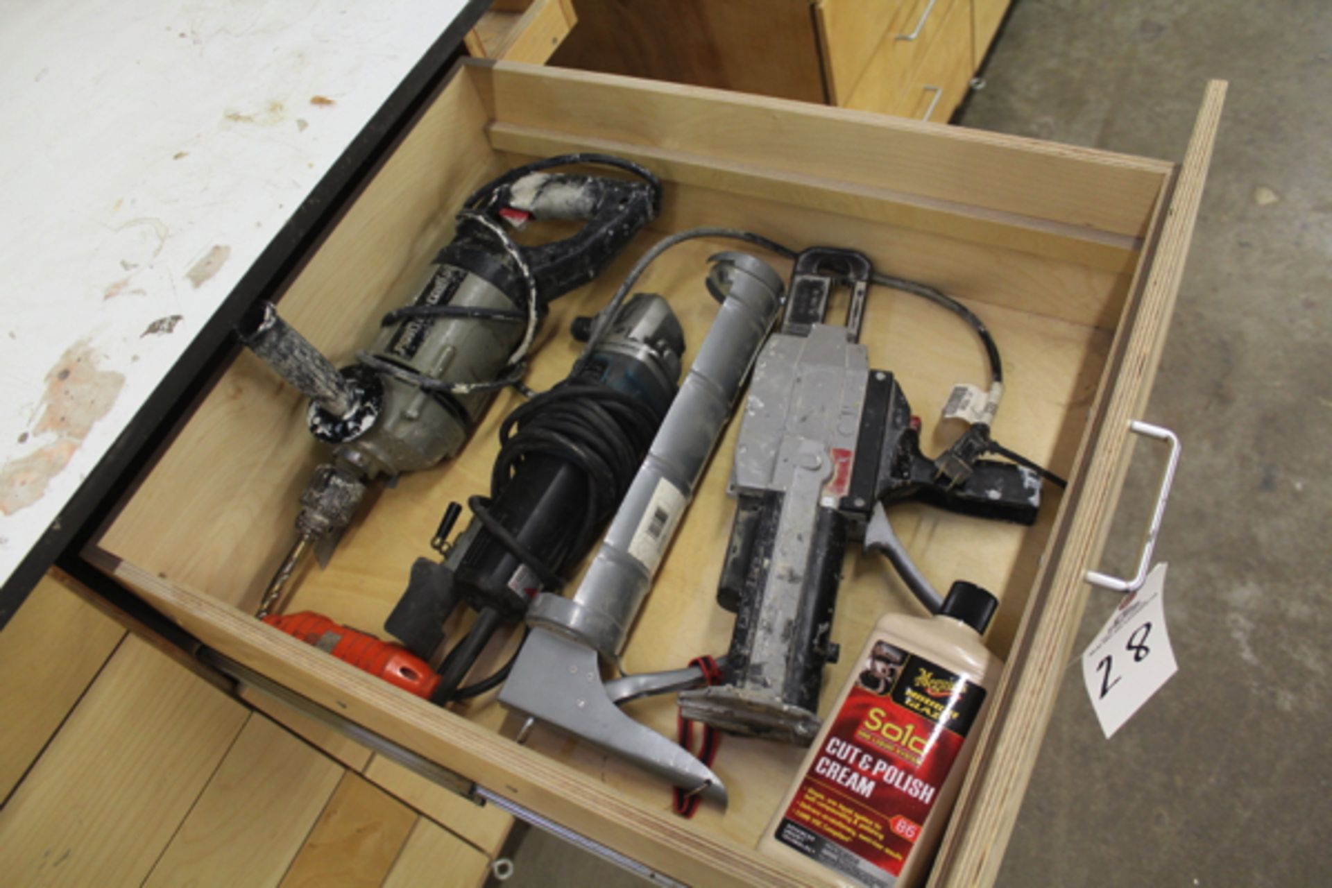 Carlson Wood Tool Storage Cabinet, W/ Contents | Rigging Price: Hand Carry or Contact Rigger - Image 7 of 9