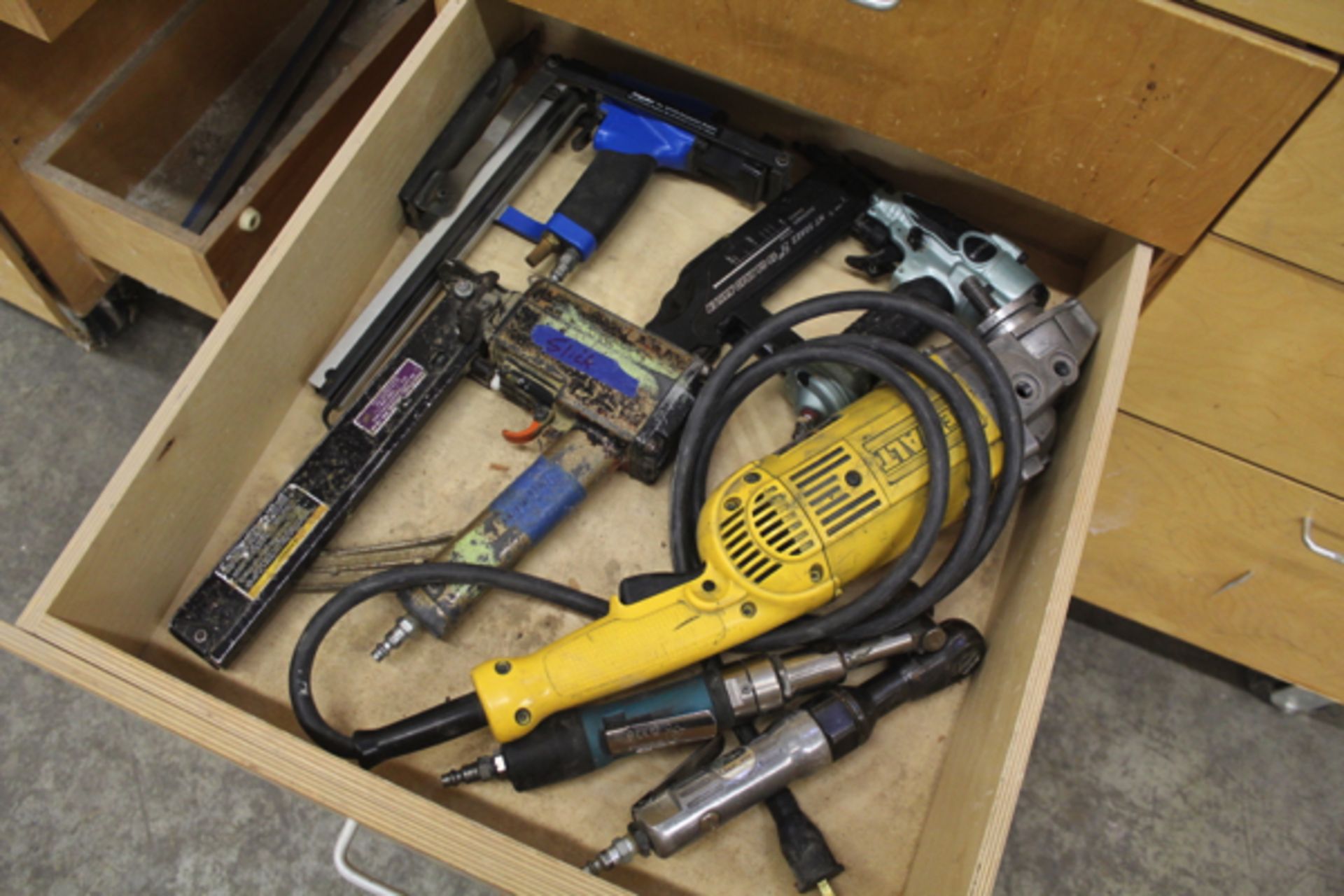 Carlson Wood Tool Storage Cabinet, W/ Contents | Rigging Price: Hand Carry or Contact Rigger - Image 4 of 9