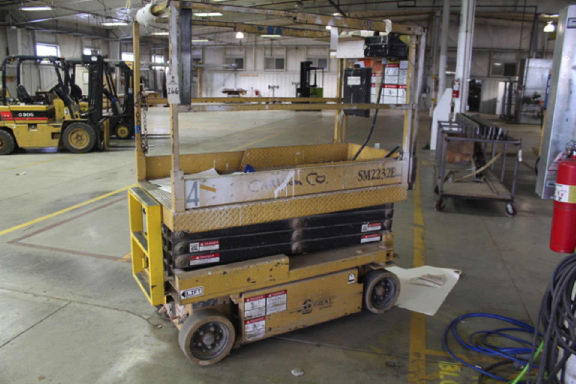 Grove Scissor Lift, M# SM2232E, S/N 32887 | Rigging Price: Hand Carry or Contact Rigger