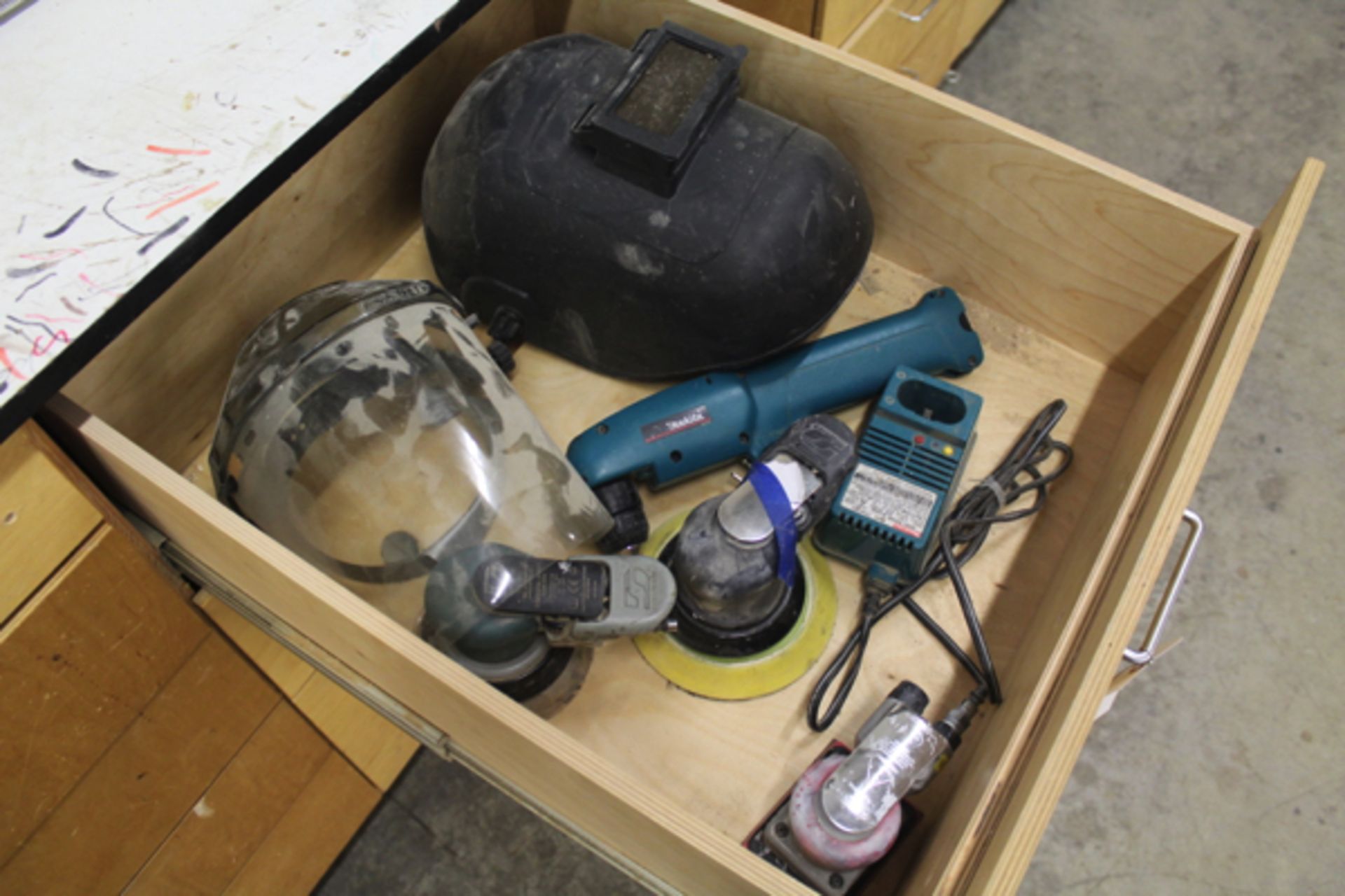 Carlson Wood Tool Storage Cabinet, W/ Contents | Rigging Price: Hand Carry or Contact Rigger - Image 7 of 9