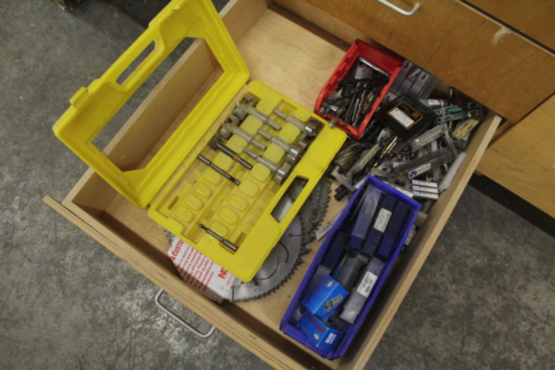 Carlson Wood Tool Storage Cabinet, W/ Contents | Rigging Price: Hand Carry or Contact Rigger - Image 6 of 9