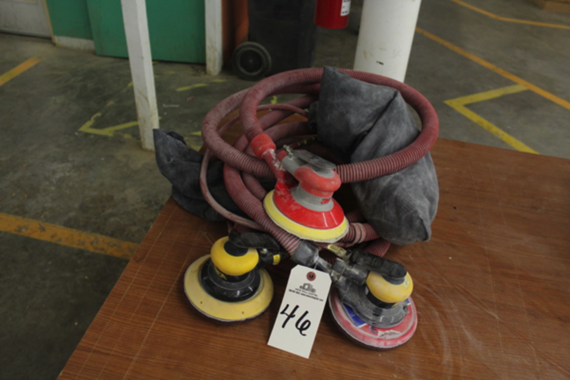 Lot of Palm Sanders | Rigging Price: Hand Carry or Contact Rigger