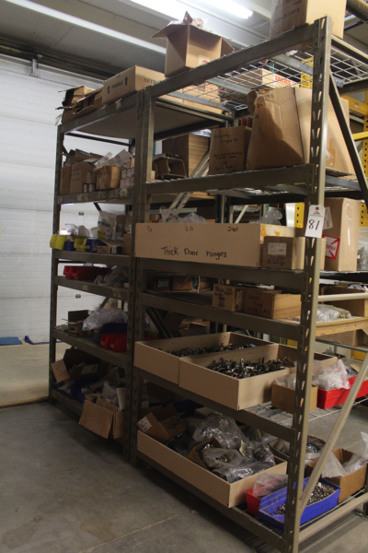 Lot of (2) Rack Sections, W/ Contents, Hardware & Fasteners | Rigging Price: Hand Carry or Contact