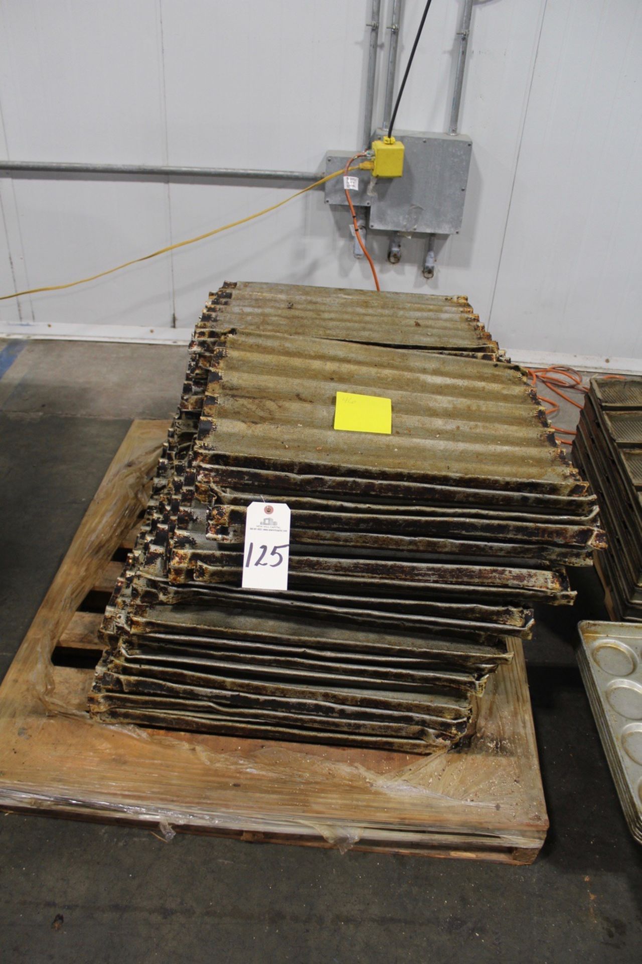 Lot of (46) Baking Pans | Rigging and Loading Fee: Hand Carry Or Contact Rigger