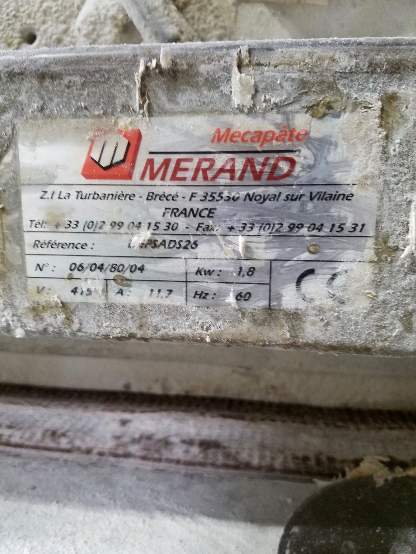 Merand Dough Former/Pan Loader | Rigging and Loading Fee: $325 - Image 2 of 2