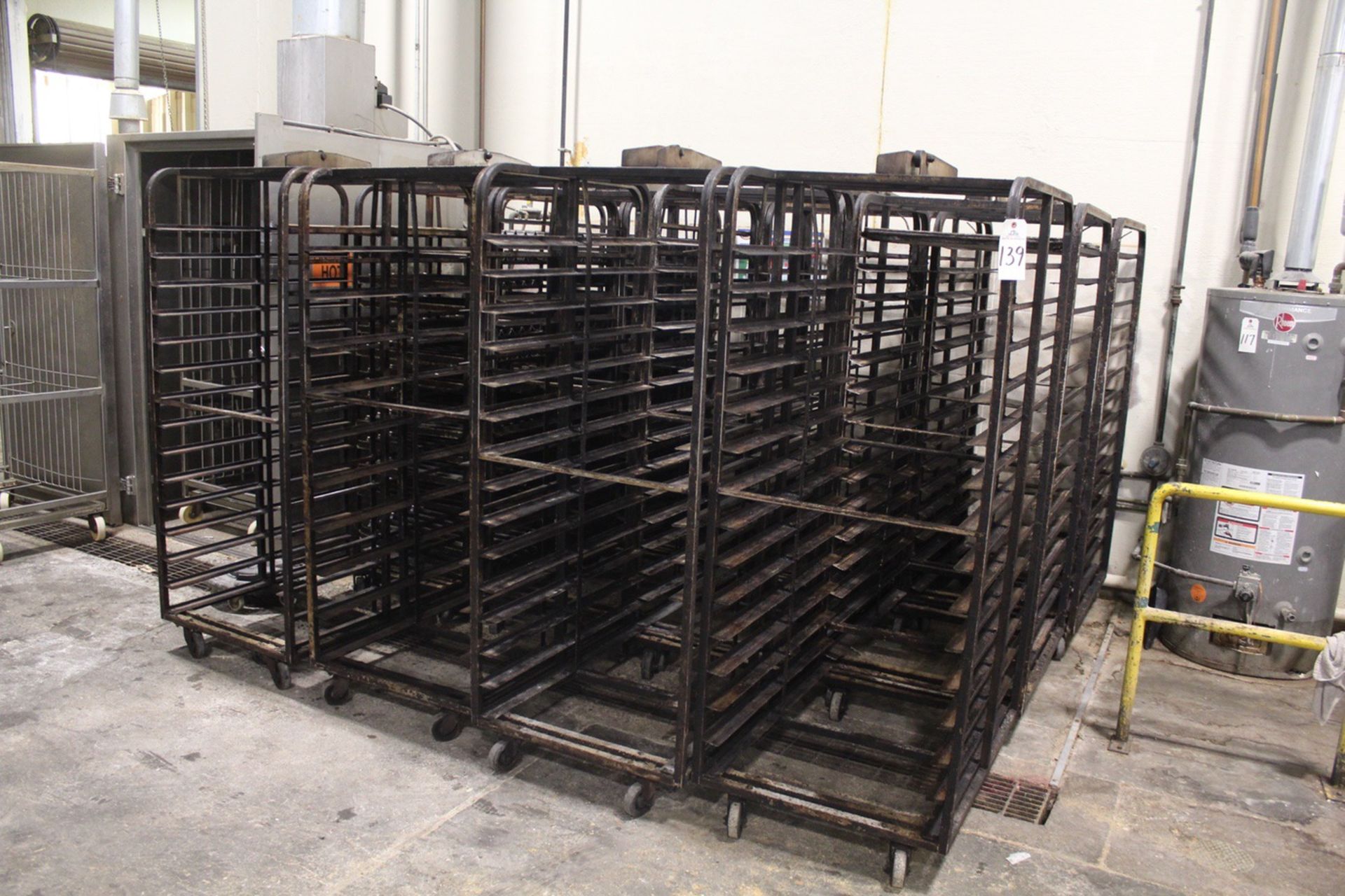 Lot of (12) Bakers Oven Racks | Rigging and Loading Fee: Hand Carry Or Contact Rigger