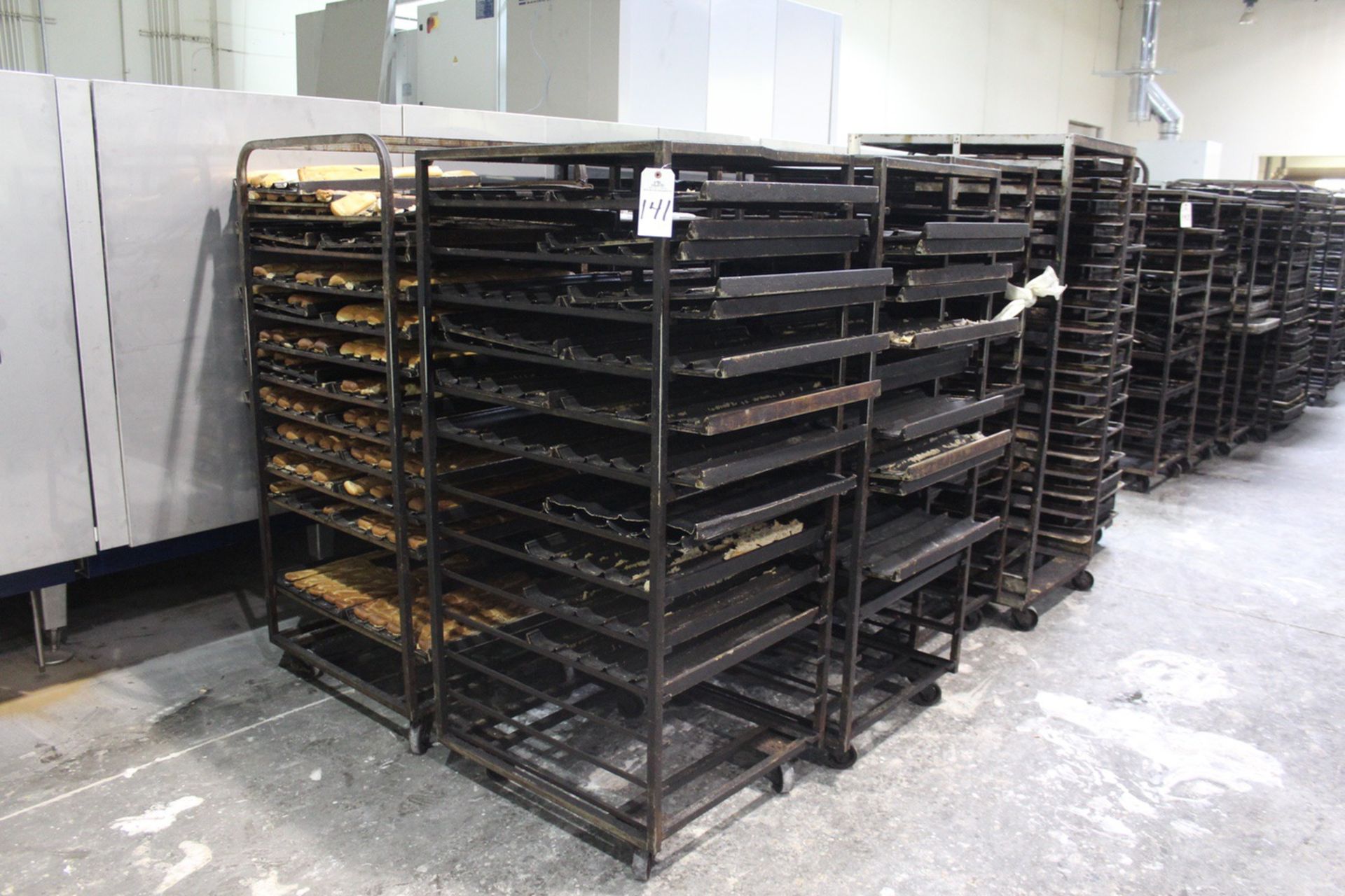 Lot of (10) Bakers Oven Racks | Rigging and Loading Fee: Hand Carry Or Contact Rigger