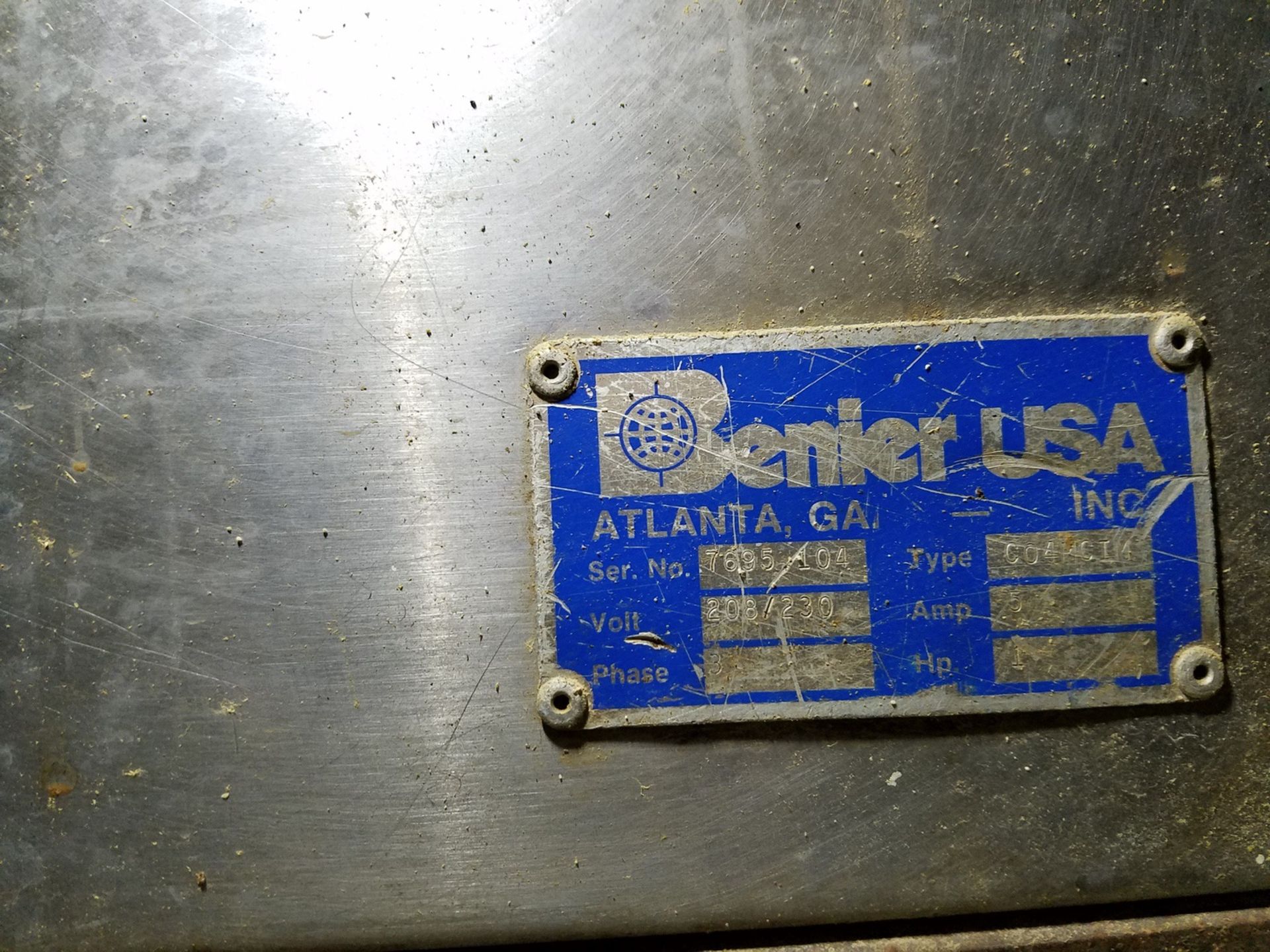 Benier Rounder, M# C04HCI4, S/N 7695-104 | Rigging and Loading Fee: $150 - Image 2 of 2