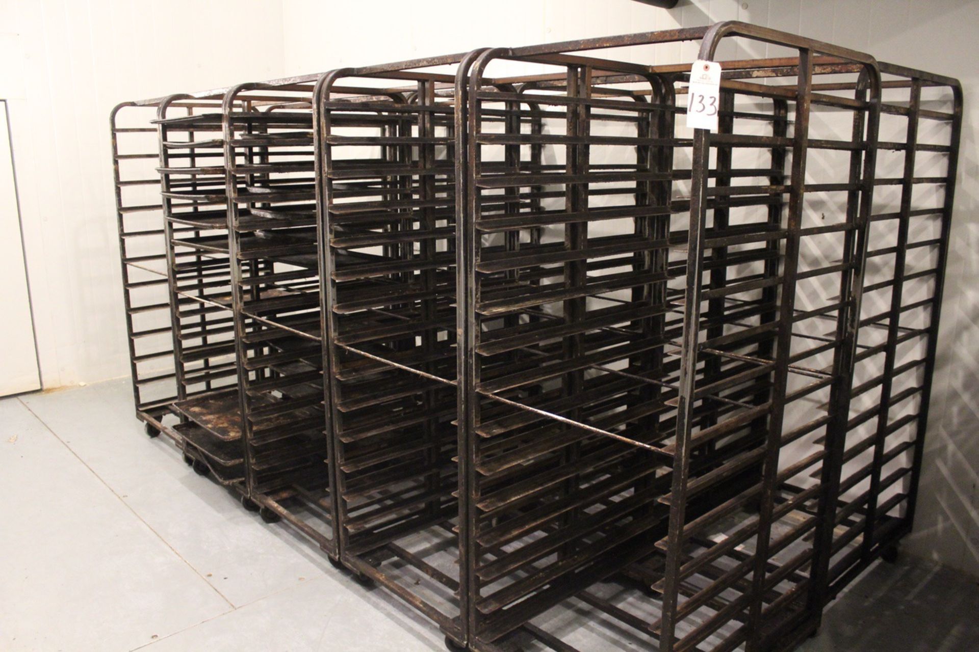 Lot of (10) Bakers Oven Racks | Rigging and Loading Fee: Hand Carry Or Contact Rigger