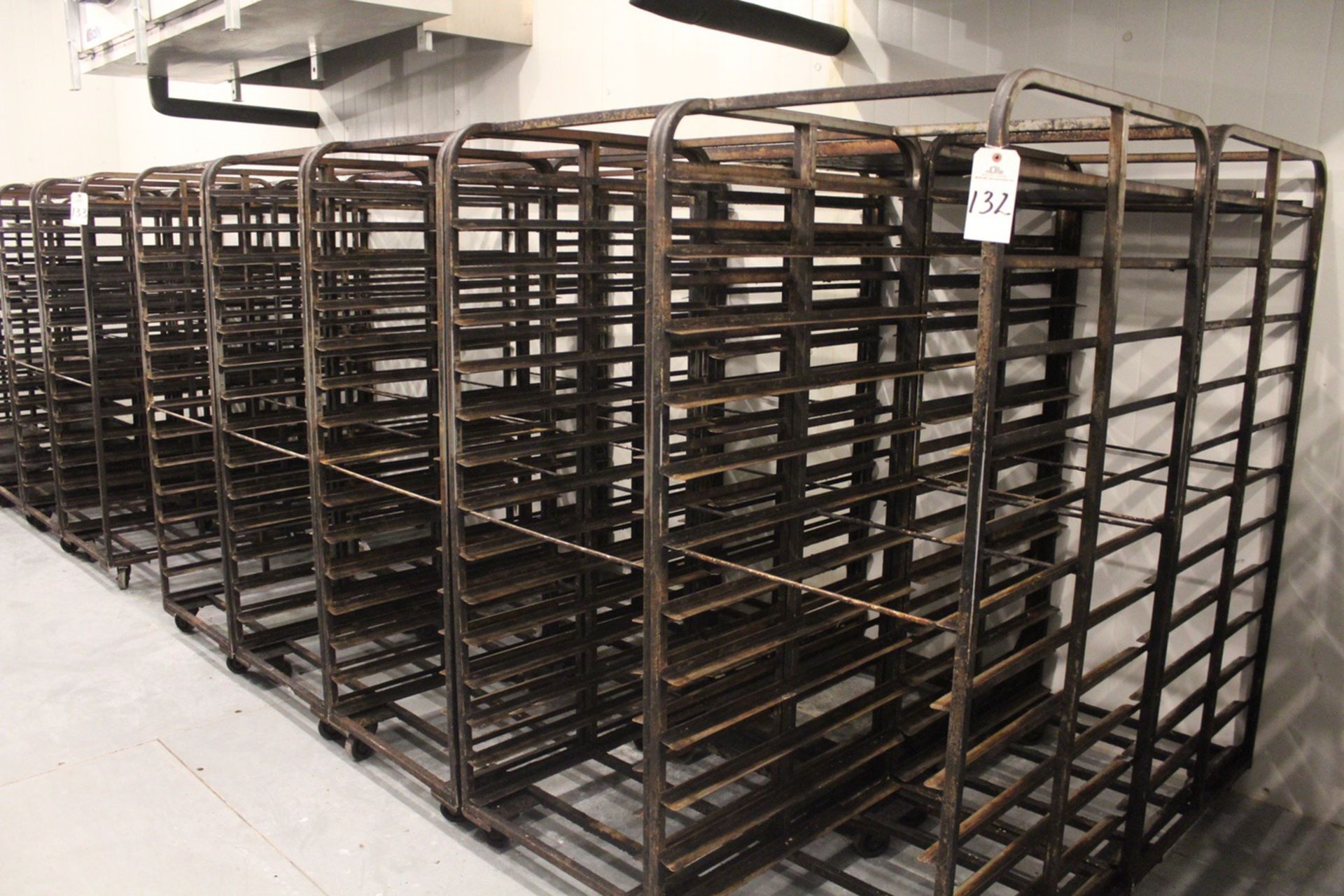 Lot of (10) Bakers Oven Racks | Rigging and Loading Fee: Hand Carry Or Contact Rigger