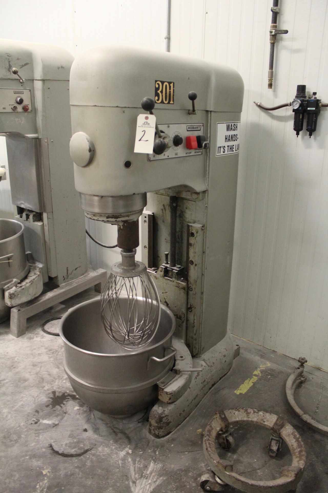 Hobart 80 Quart Planetary Mixer, M# M802, S/N 11-330-433 | Rigging and Loading Fee: $150