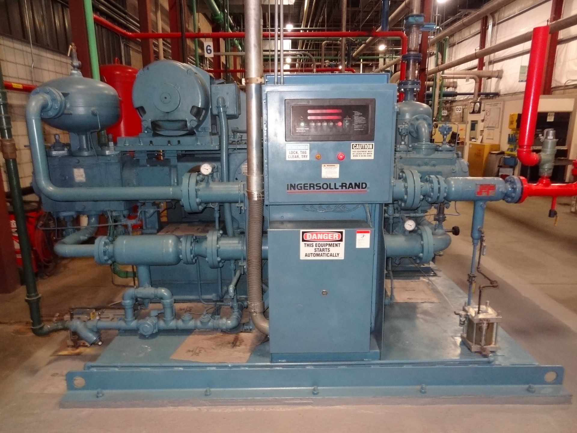 2000 Ingersoll Rand Model 7&4X7 PHE-NL-BSTR 650 Psig Booster Air Compressor | Located in Hudson, NH
