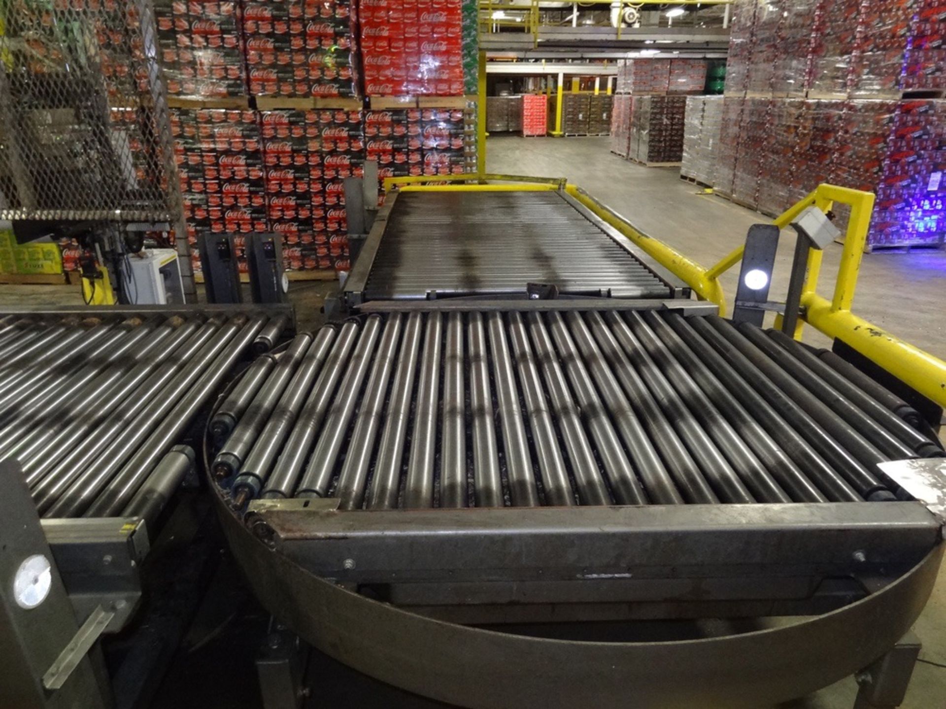 Wulftec Model WCRT-200 Rotary Arm Stretchwrapper, Entry/Exit Conveyors | Subject to Bulk Bid Lot #1 - Image 6 of 8