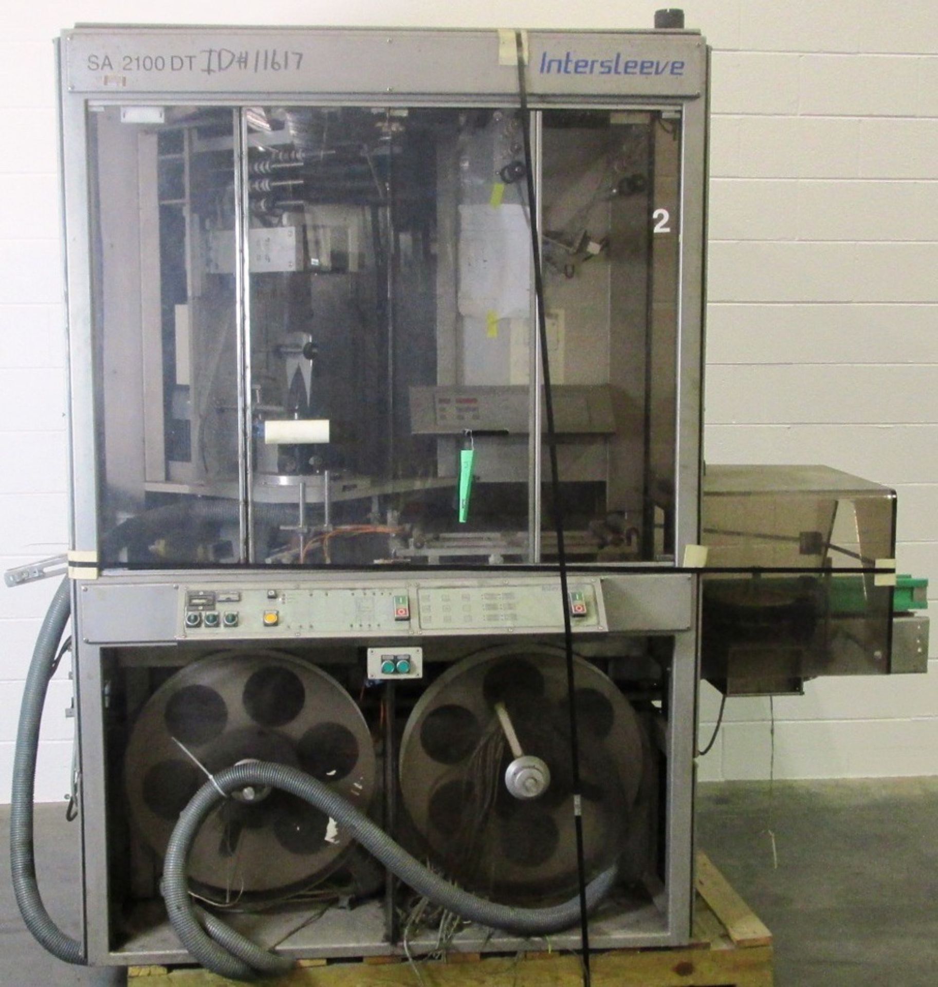 Intersleeve Model SA2100DT Inline Sleeve Labeler | Seller to Load at No Cost