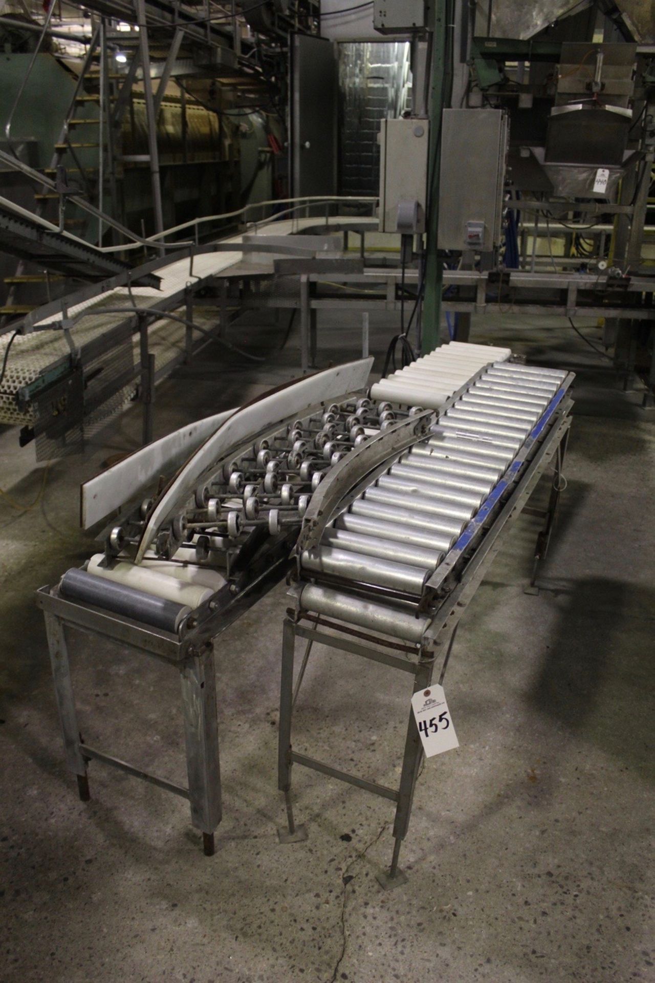 Lot of Roller Conveyor Sections | Rigging: $65