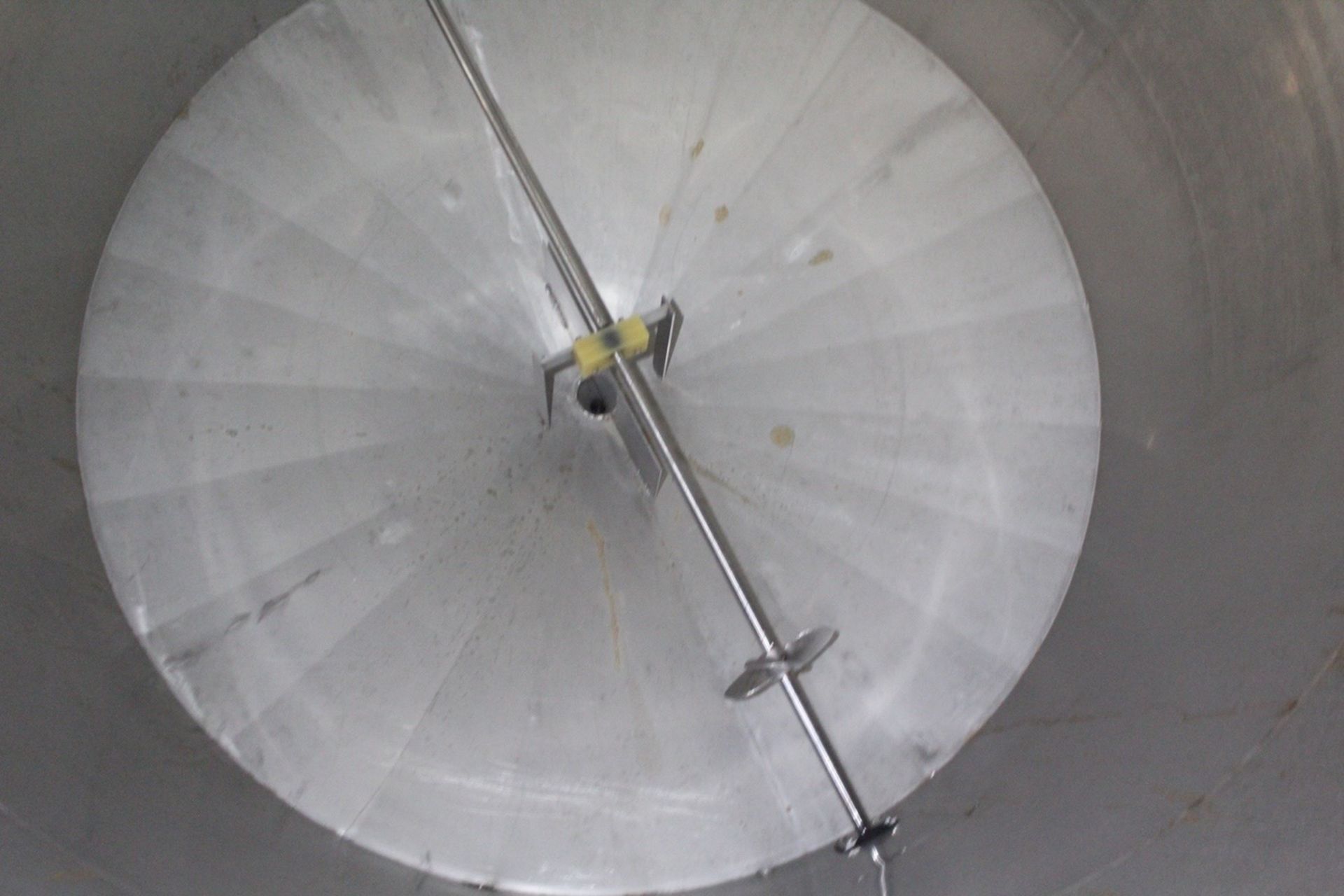 Stainless Mixing Tank, W/ Agitator, 2500 Gallon Cap. | Rigging: Contact Rigger - Image 3 of 3