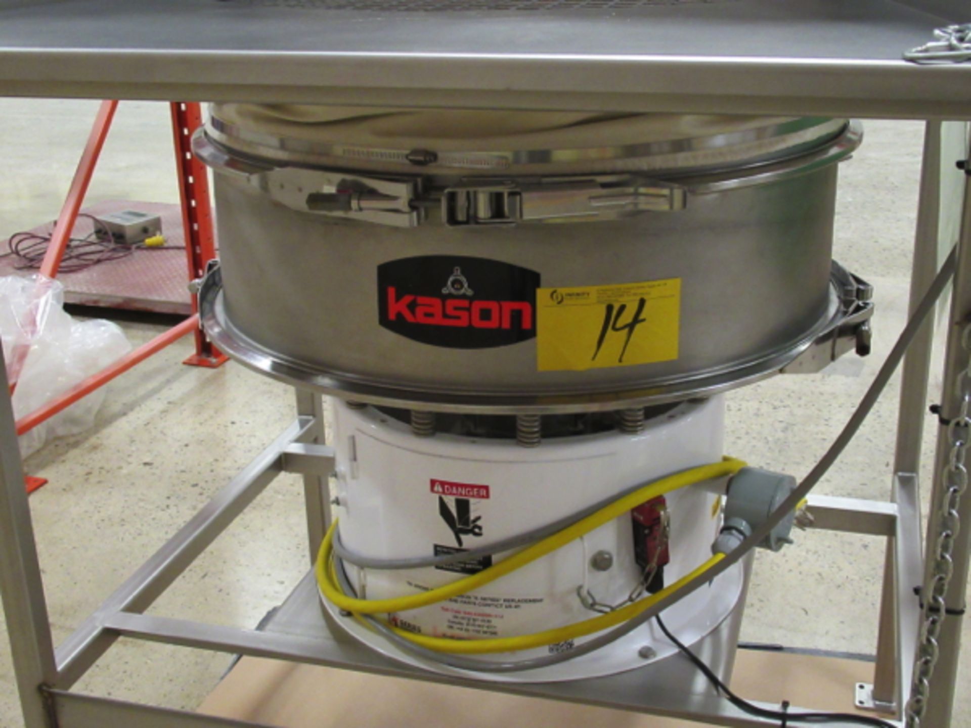 2015 KASON VIBRATORY SIFTER MODEL K-SERIES KBDS-30-SS, JOB # K-31970 W | RIGGING/LOADING FEE: $250 - Image 5 of 6