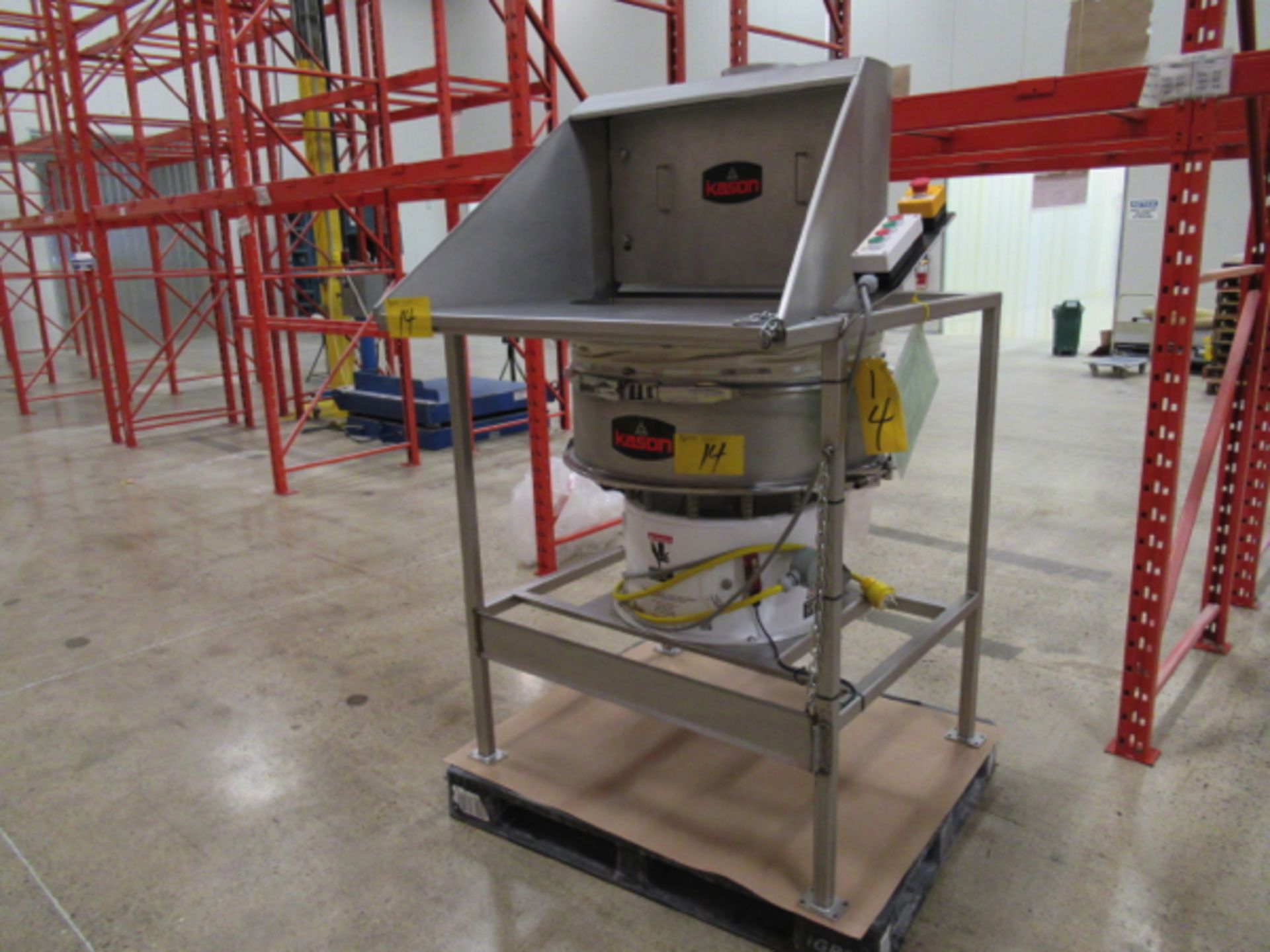 2015 KASON VIBRATORY SIFTER MODEL K-SERIES KBDS-30-SS, JOB # K-31970 W | RIGGING/LOADING FEE: $250 - Image 2 of 6