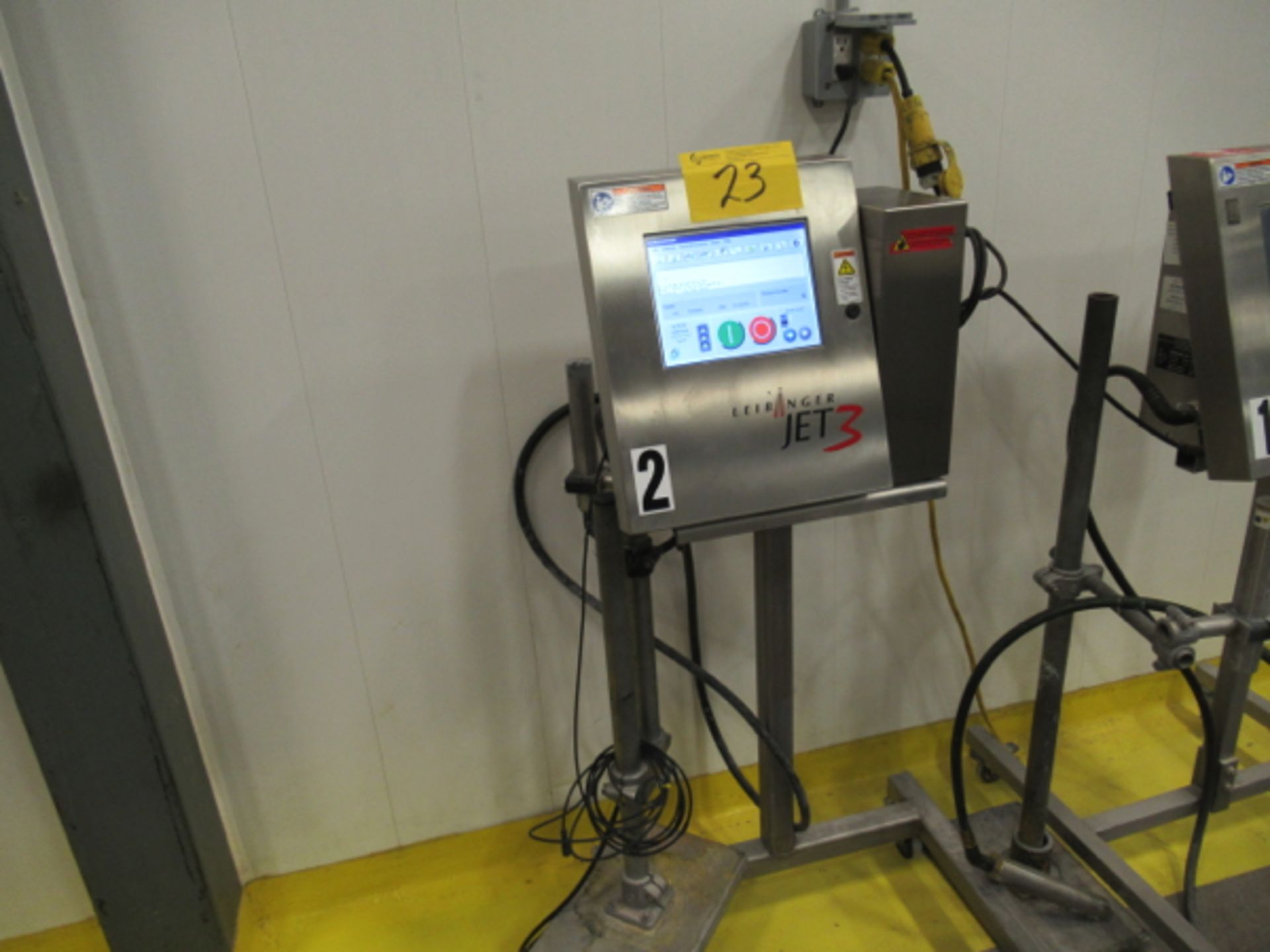 2012 LEIBINGER JET3Pi INK JET DATE-CODE MARKING SYSTEM S/N: LJ303601 D | RIGGING/LOADING FEE: $25 - Image 2 of 3