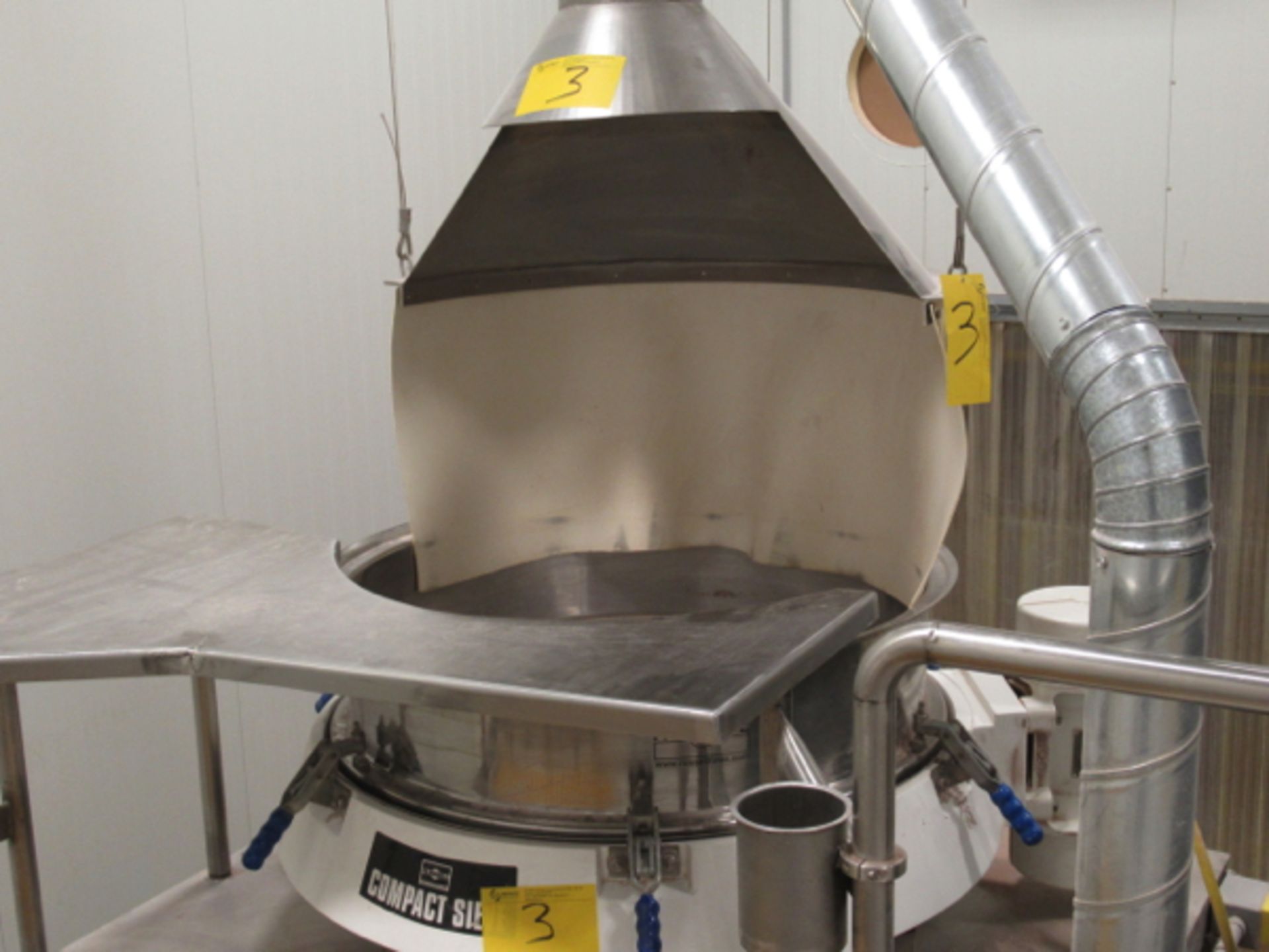 2012 RUSSELL 179800 COMPACT SEIVE SCREENER SIFTER, 575V W/ON-OFF SWITC | RIGGING/LOADING FEE: $200 - Image 2 of 8