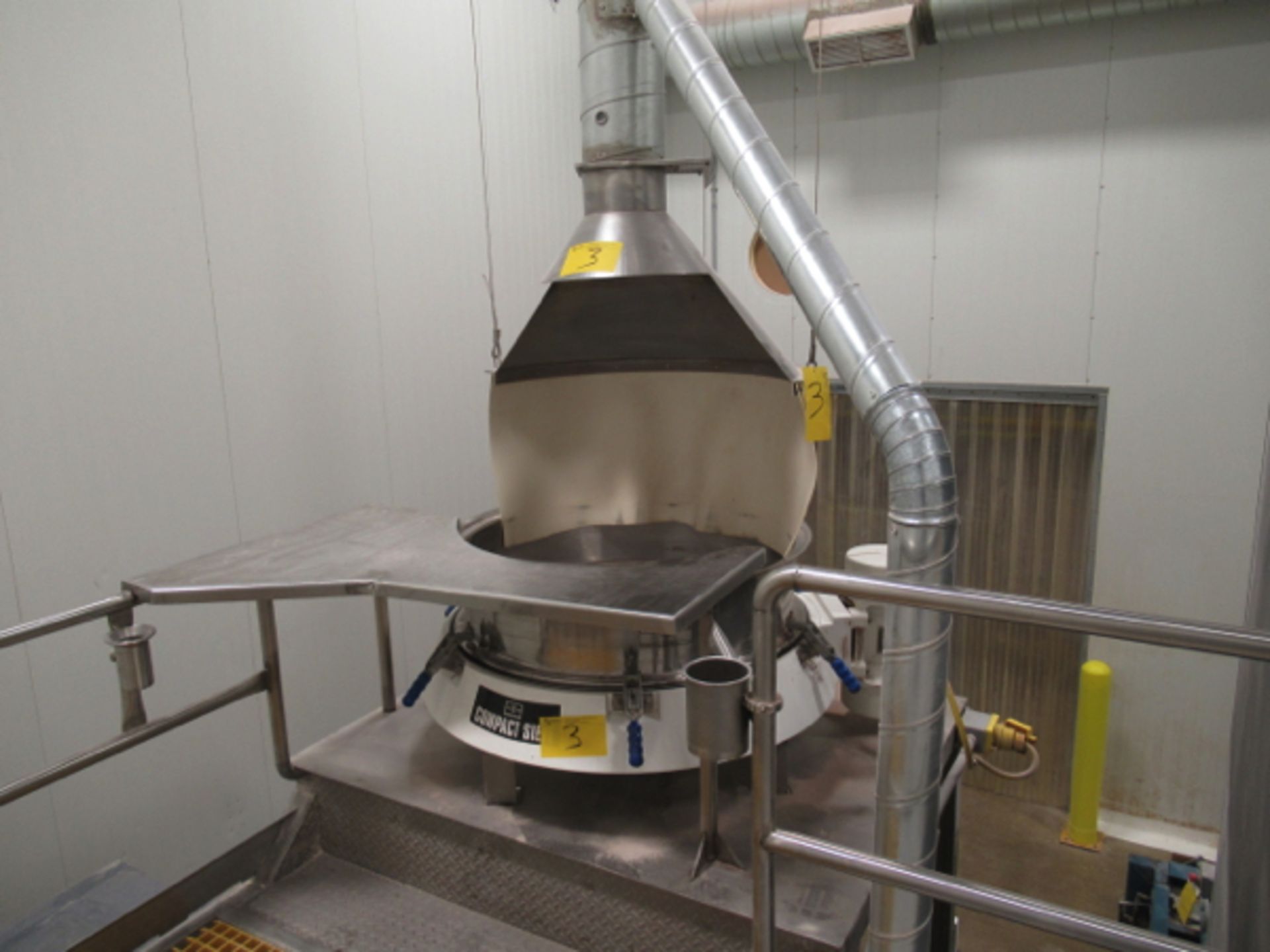 2012 RUSSELL 179800 COMPACT SEIVE SCREENER SIFTER, 575V W/ON-OFF SWITC | RIGGING/LOADING FEE: $200
