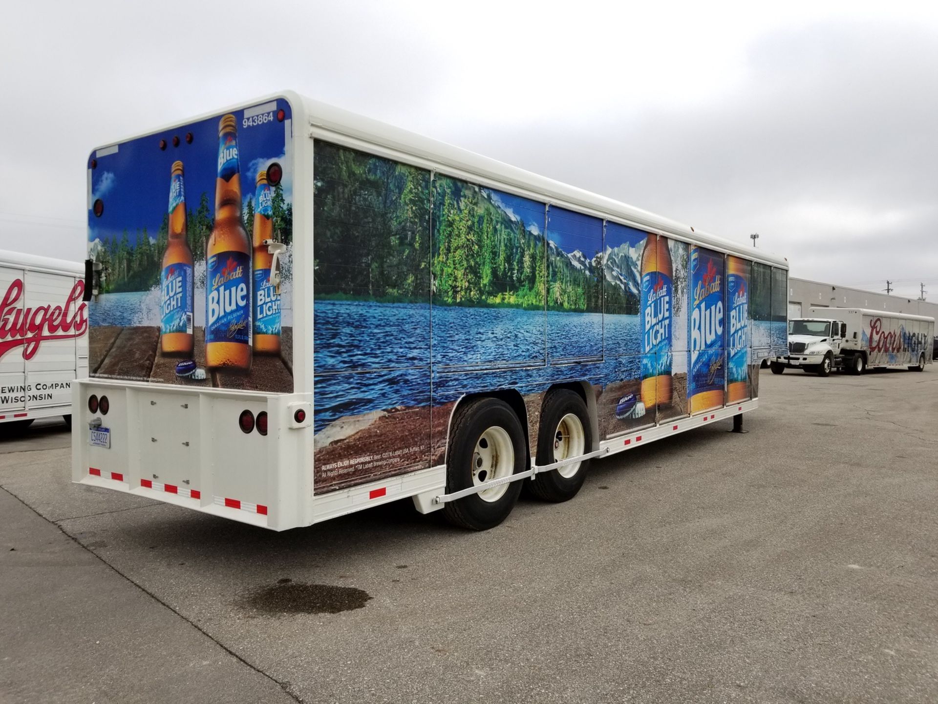 2004 (2016 Complete Refurb) Mickey 18 Bay Tandem Axle Beverage Delivery Trailer, VIN# 5CWRA3926.... - Image 6 of 24
