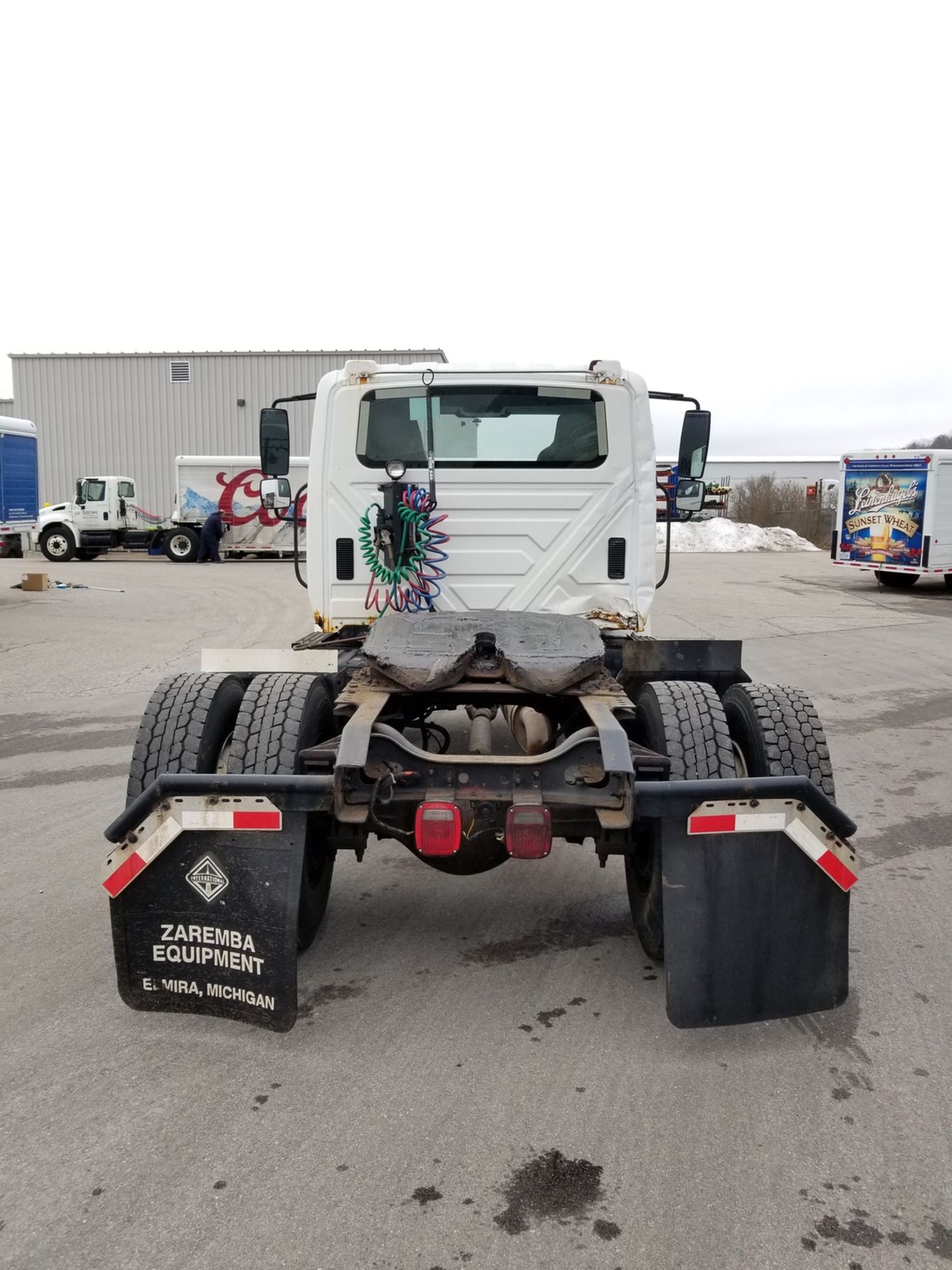 2004 International 4300 SBA 4X Single Axle Day Cab, Mileage: 215,807, VIN# 1HSMMAAN34H660635 - Image 9 of 43