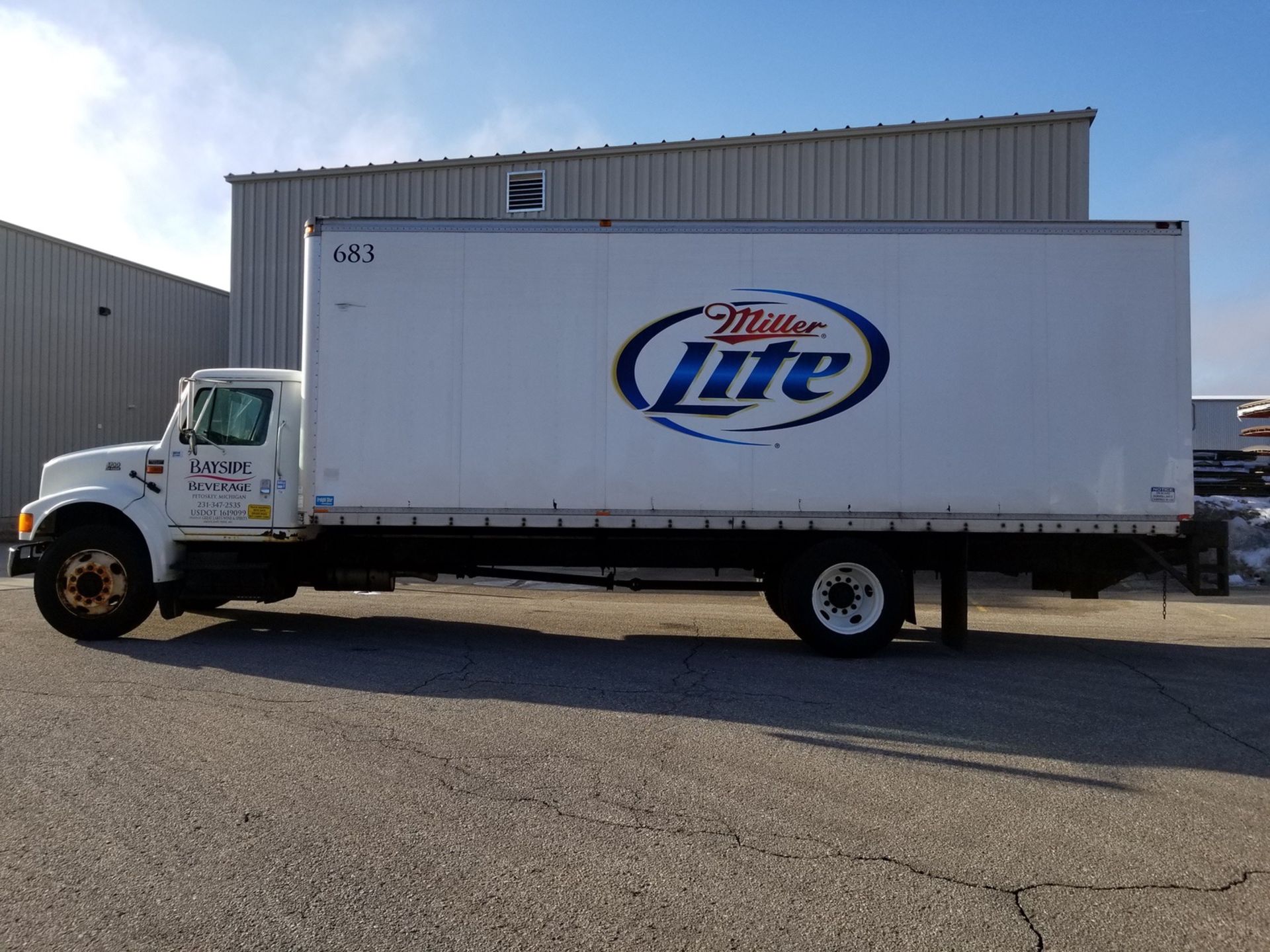 2001 International 4700 4X2 Box Truck, Mileage: 168,204, VIN# 1HTSCAAMX1H390683 - Image 6 of 32