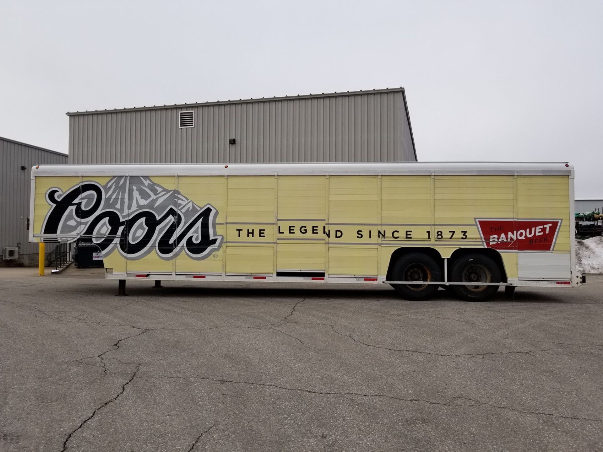 1994 Centaur Tandem Axle 20-Bay Beverage Delivery Trailer, VIN# 1C91ARR25RC002052 - Image 6 of 20