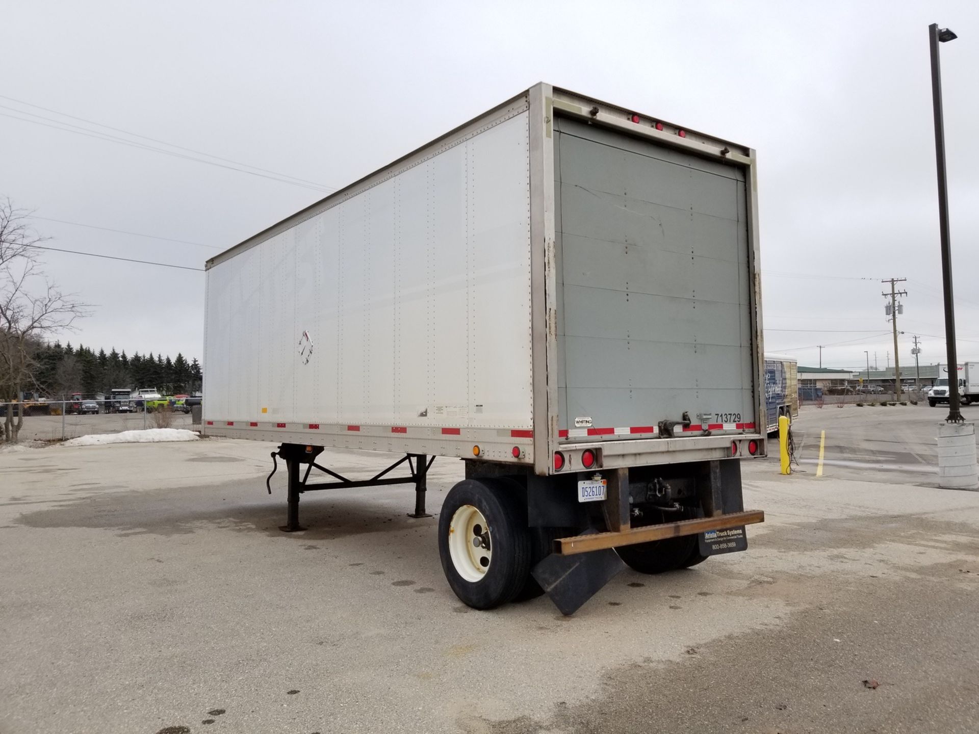 2000 Trailmobile Box Trailer, 26' Pup Trailer, VIN# 1PT07AAEOY9012605 - Image 4 of 28